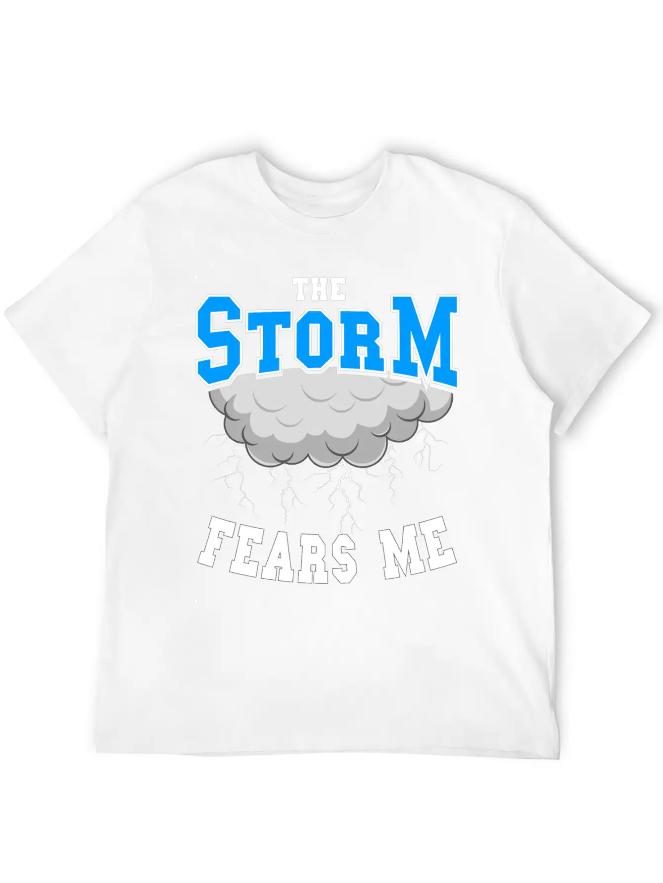 The Storm Fears Me Timeless Short Sleeve Tee – Comfy And Minimalist Design