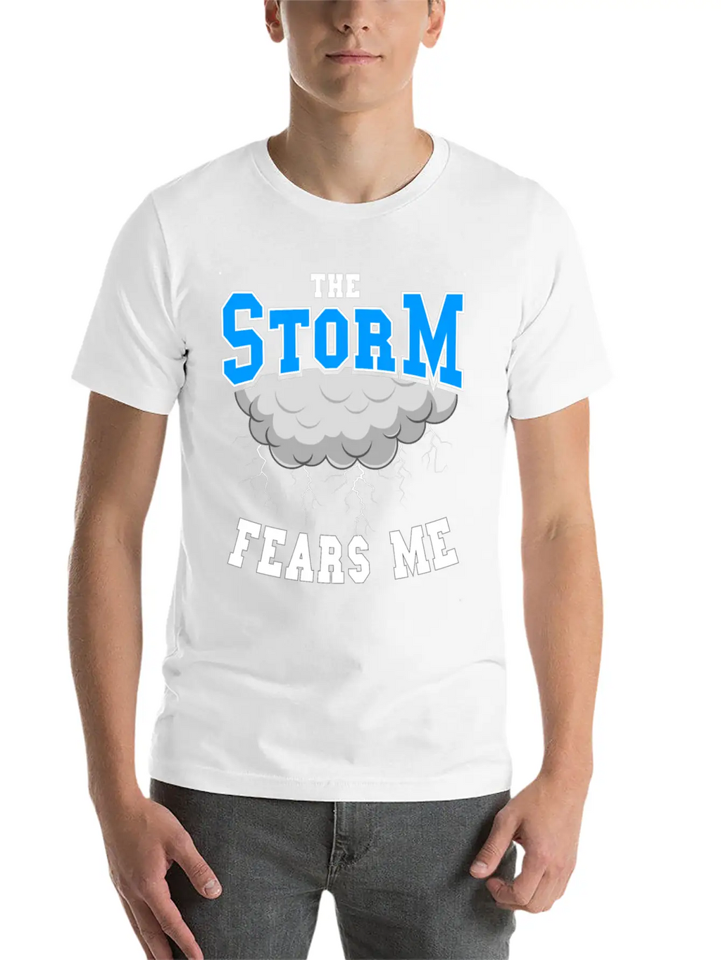The Storm Fears Me Timeless Short Sleeve Tee – Comfy And Minimalist Design