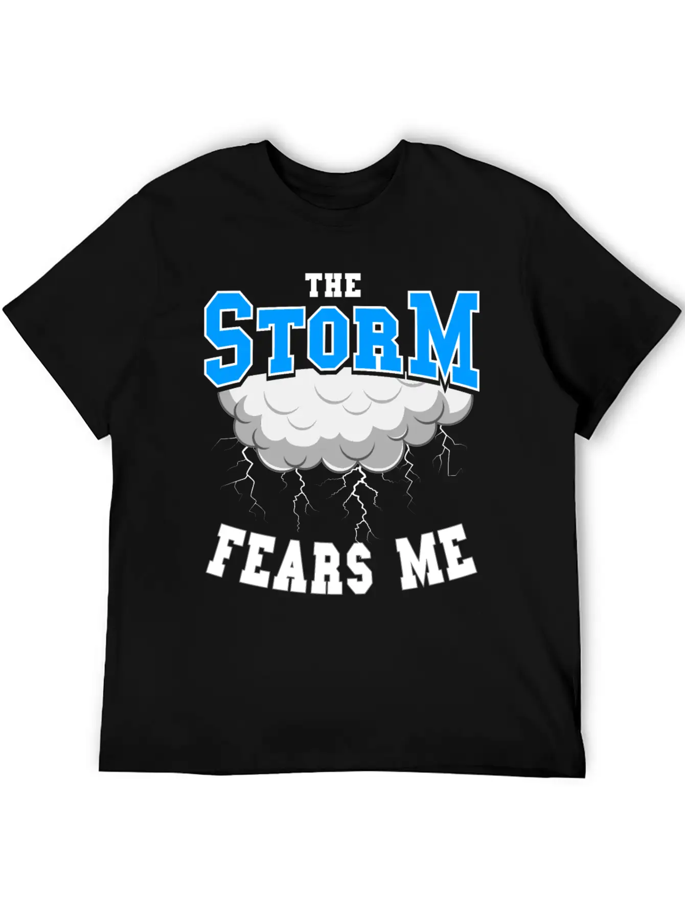 The Storm Fears Me Timeless Short Sleeve Tee – Comfy And Minimalist Design
