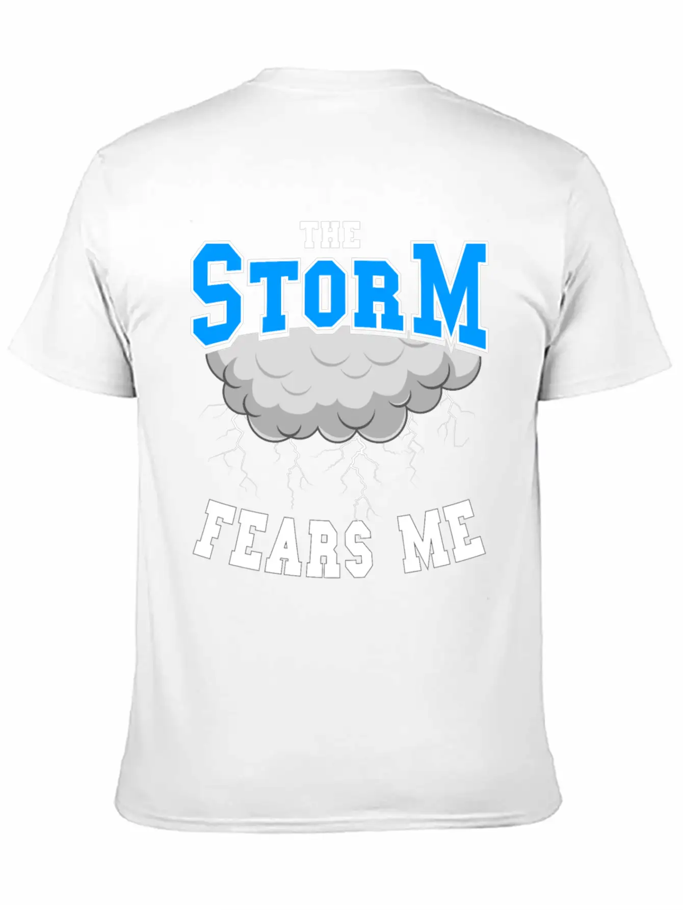 The Storm Fears Me Timeless Short Sleeve Tee – Comfy And Minimalist Design