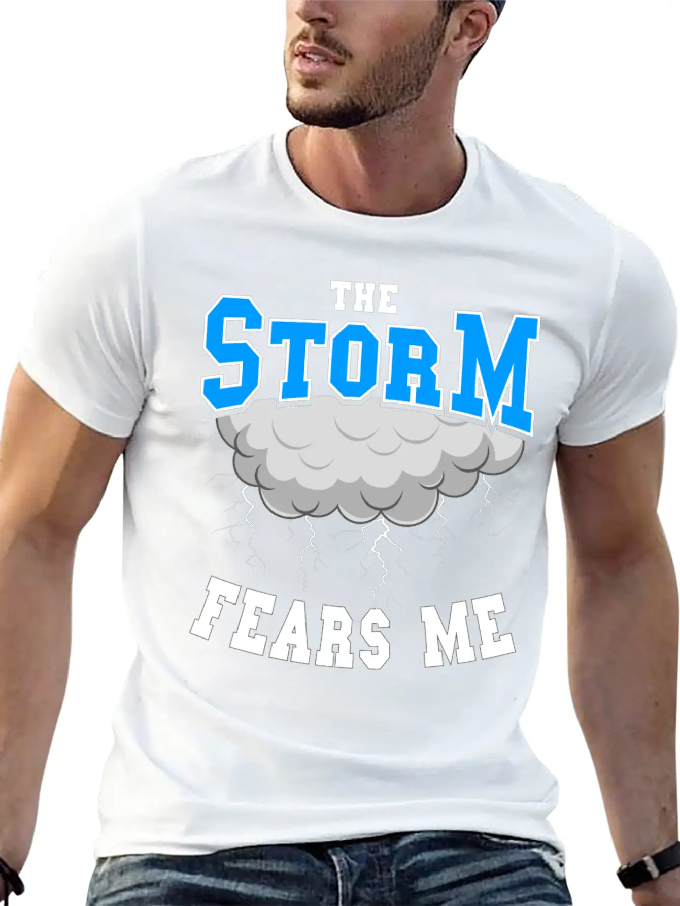 The Storm Fears Me Timeless Short Sleeve Tee – Comfy And Minimalist Design