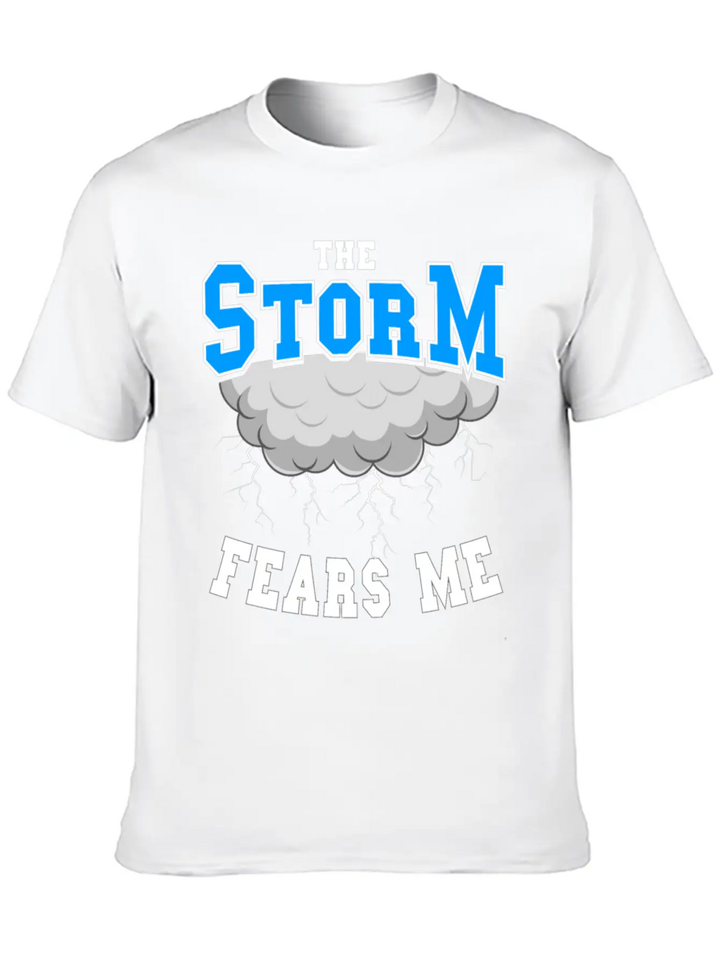 The Storm Fears Me Timeless Short Sleeve Tee – Comfy And Minimalist Design