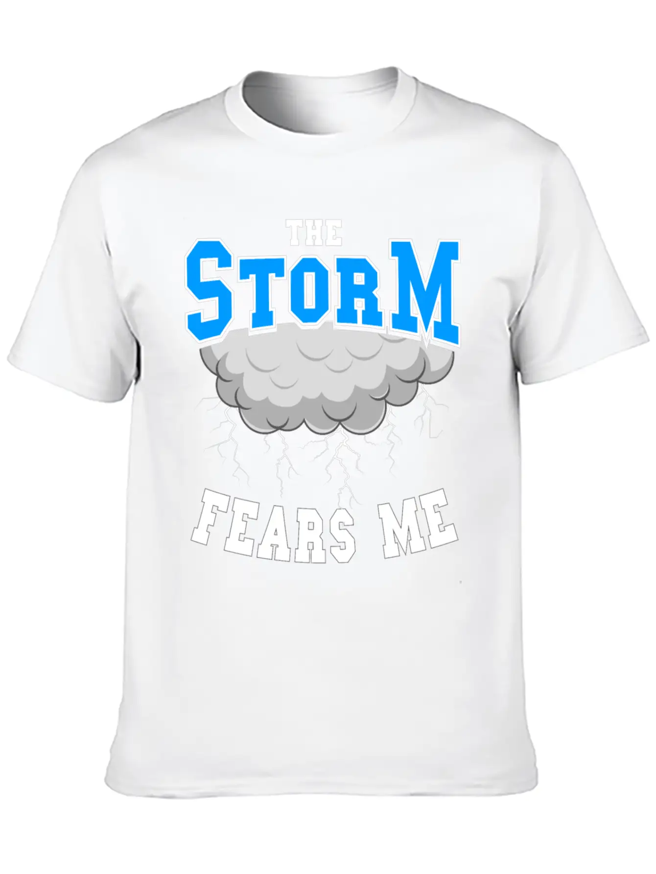 The Storm Fears Me Timeless Short Sleeve Tee – Comfy And Minimalist Design