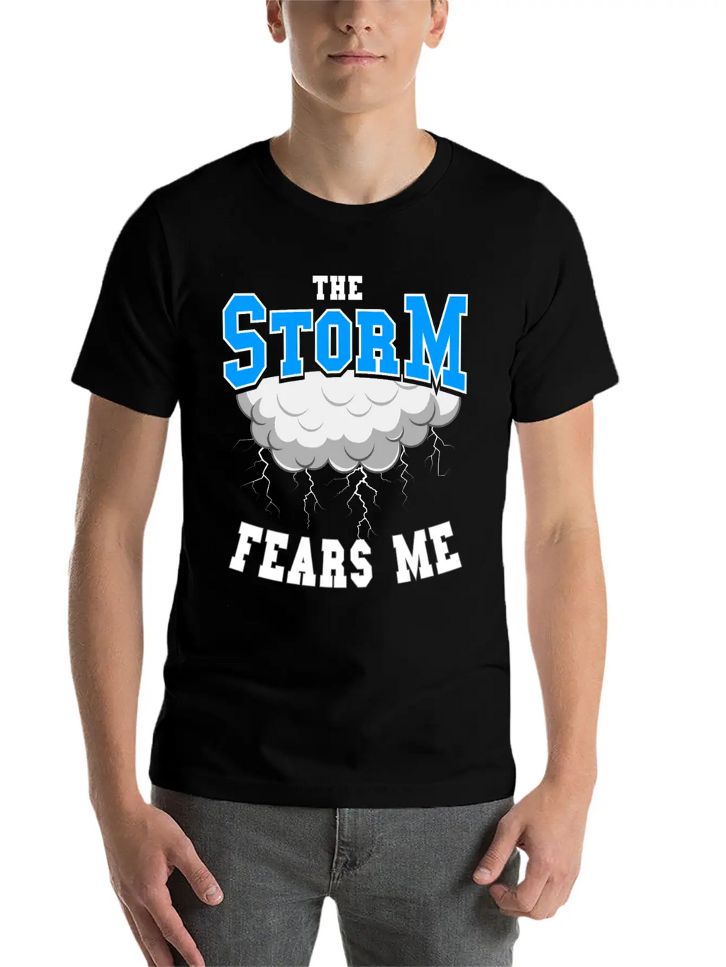 The Storm Fears Me Timeless Short Sleeve Tee – Comfy And Minimalist Design