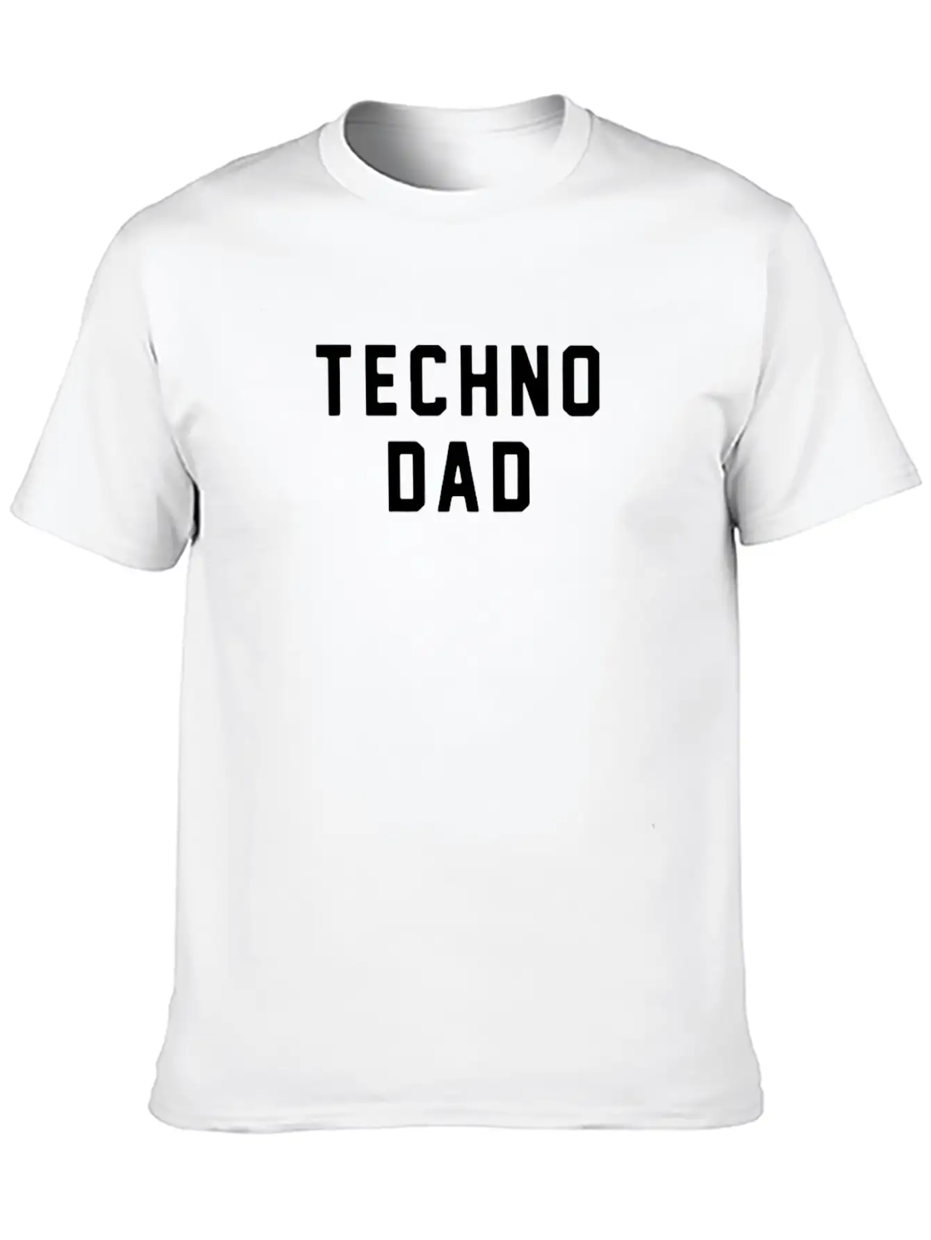 THE TECHNO DAD LOGO Timeless Short Sleeve Tee – Comfy And Minimalist Design
