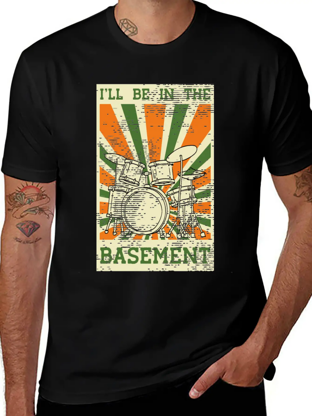 The Tempo Is Whatever I Say It Is Drummer Breathable Soft Cotton T-Shirt – Timeless Casual Look