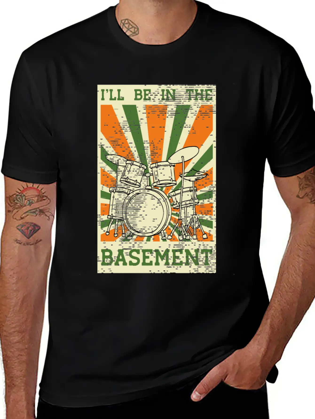 The Tempo Is Whatever I Say It Is Drummer Breathable Soft Cotton T-Shirt – Timeless Casual Look