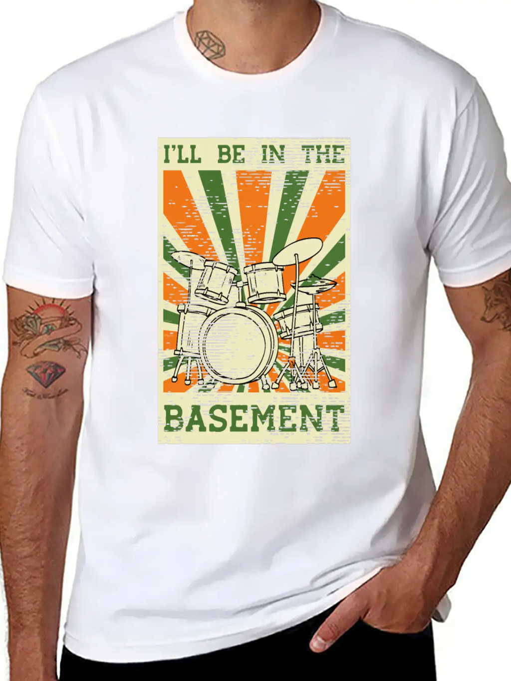 The Tempo Is Whatever I Say It Is Drummer Breathable Soft Cotton T-Shirt – Timeless Casual Look
