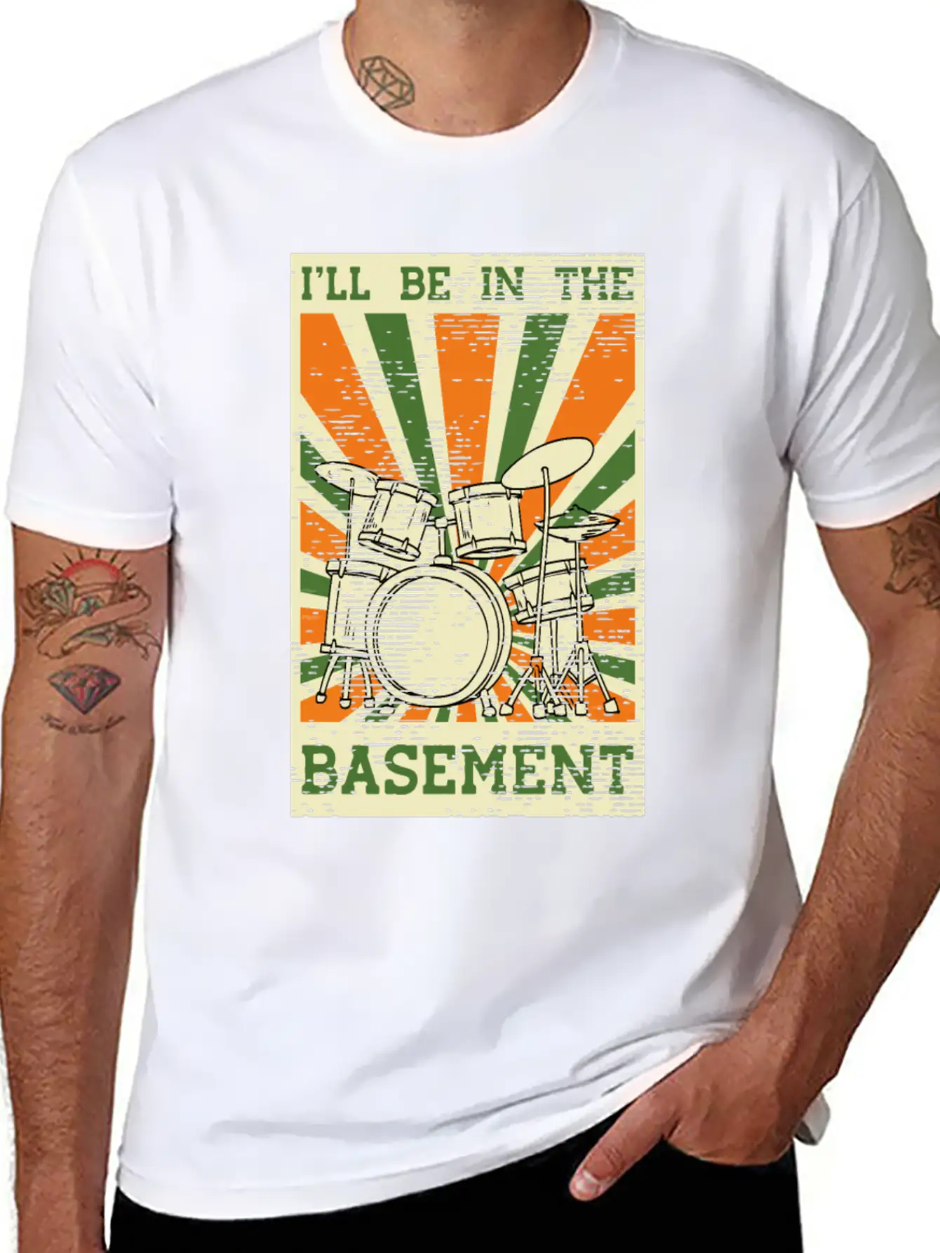 The Tempo Is Whatever I Say It Is Drummer Breathable Soft Cotton T-Shirt – Timeless Casual Look