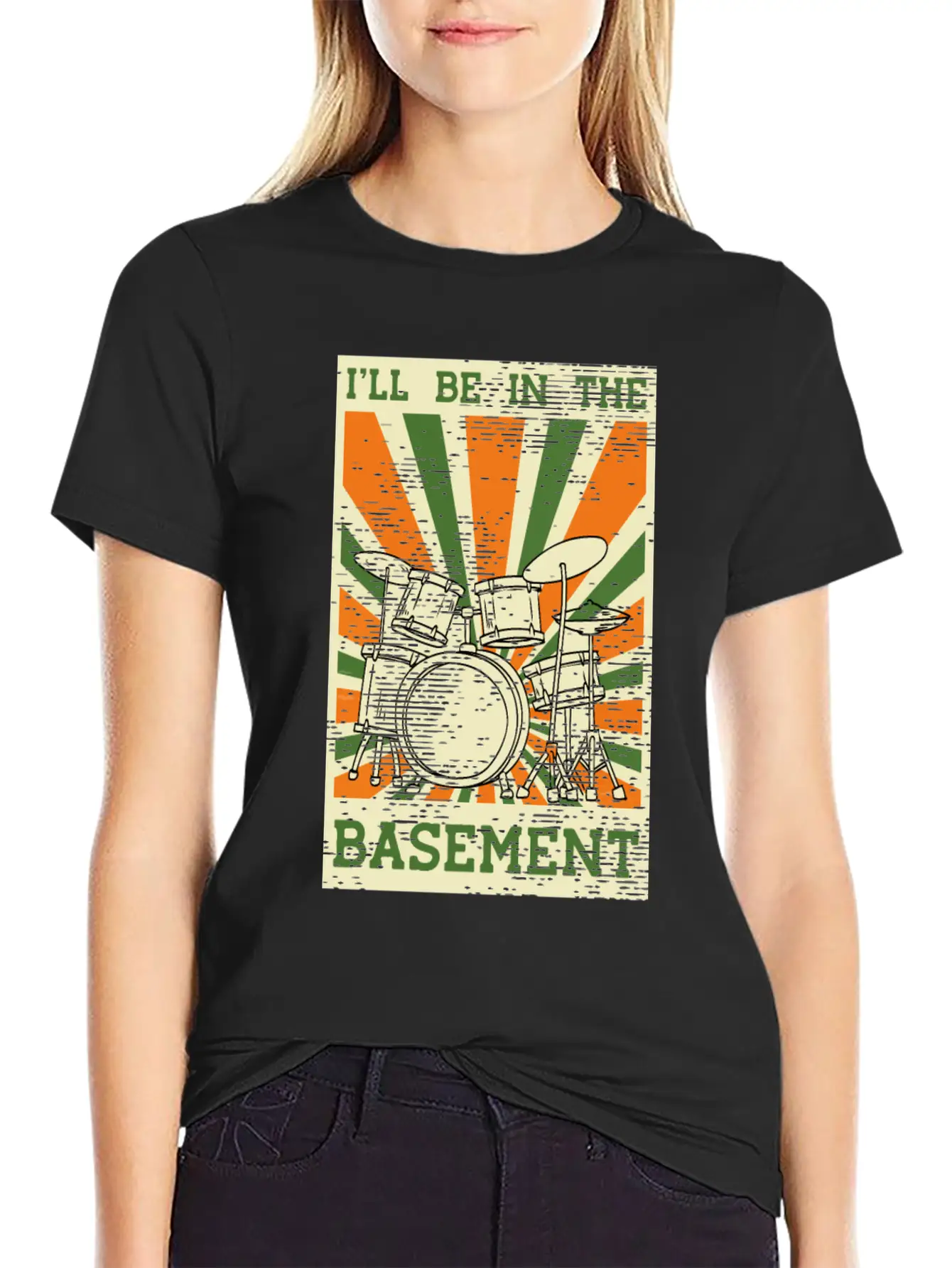 The Tempo Is Whatever I Say It Is Drummer Breathable Soft Cotton T-Shirt – Timeless Casual Look