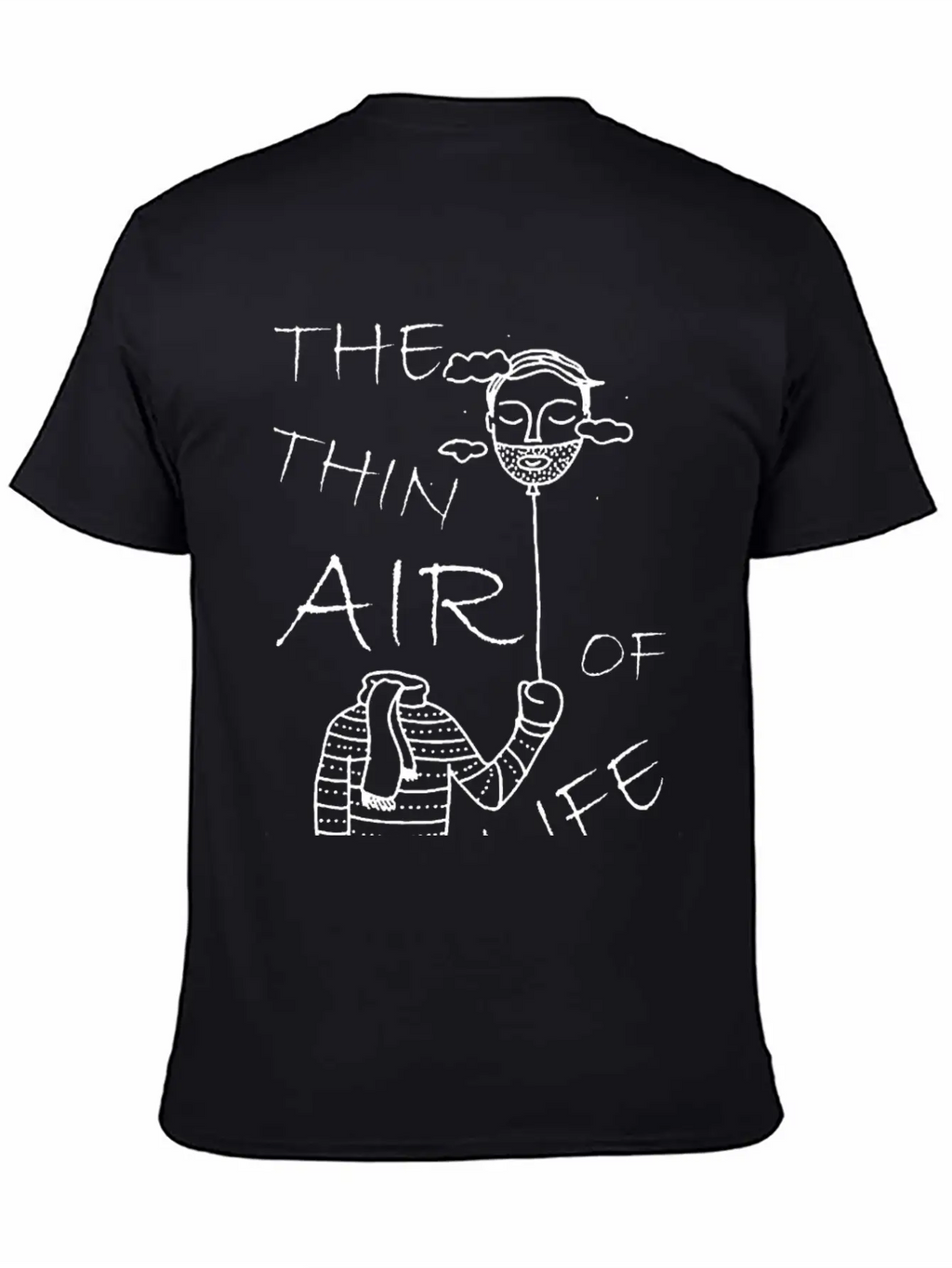 The Thin Air Of Life Basic Graphic T-Shirt – Daily Comfort In Soft Cotton
