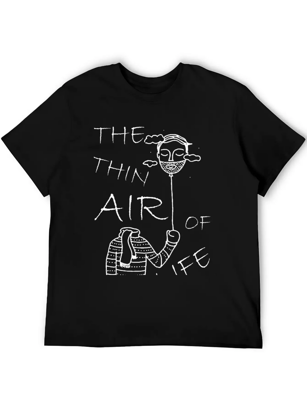 The Thin Air Of Life Basic Graphic T-Shirt – Daily Comfort In Soft Cotton