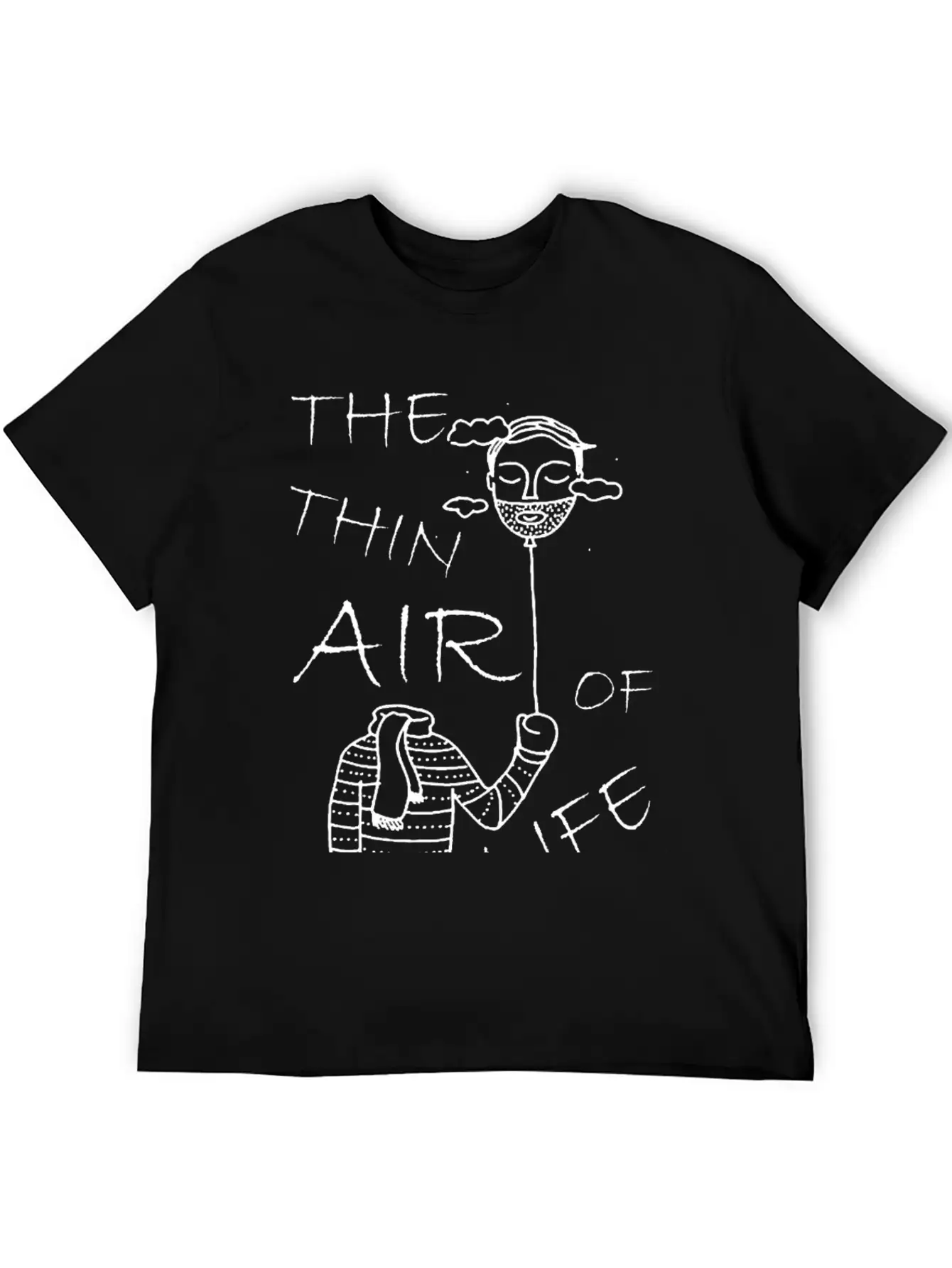 The Thin Air Of Life Basic Graphic T-Shirt – Daily Comfort In Soft Cotton