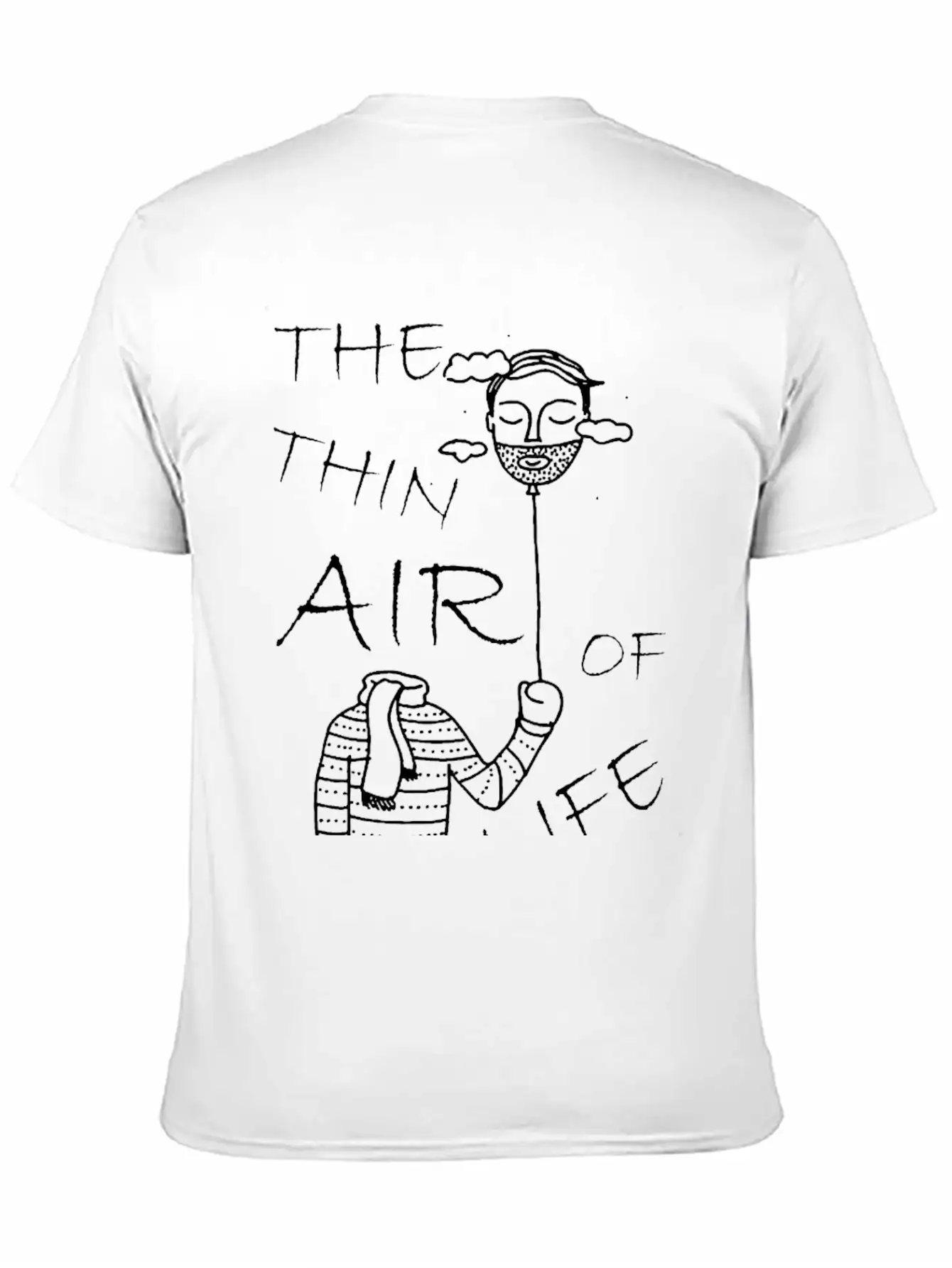 The Thin Air Of Life Basic Graphic T-Shirt – Daily Comfort In Soft Cotton