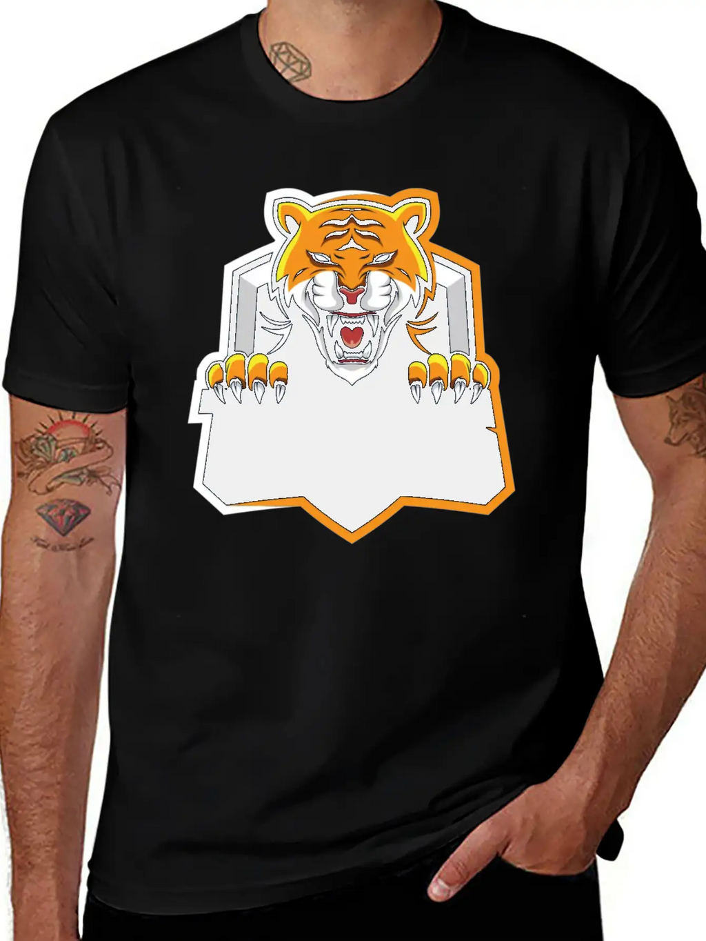 The Tiger Relaxed Everyday Tee – Lightweight And Durable Cotton