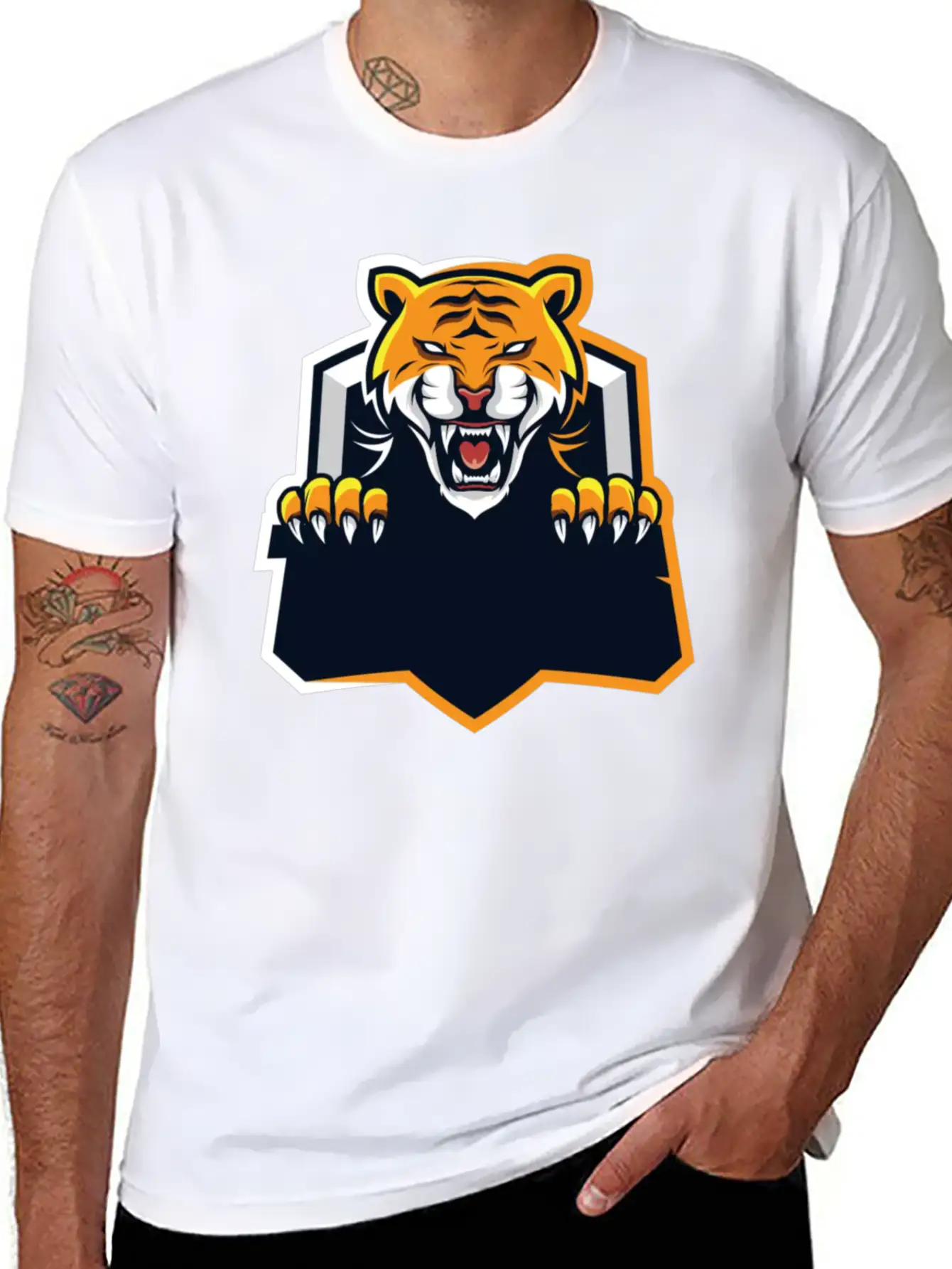 The Tiger Relaxed Everyday Tee – Lightweight And Durable Cotton