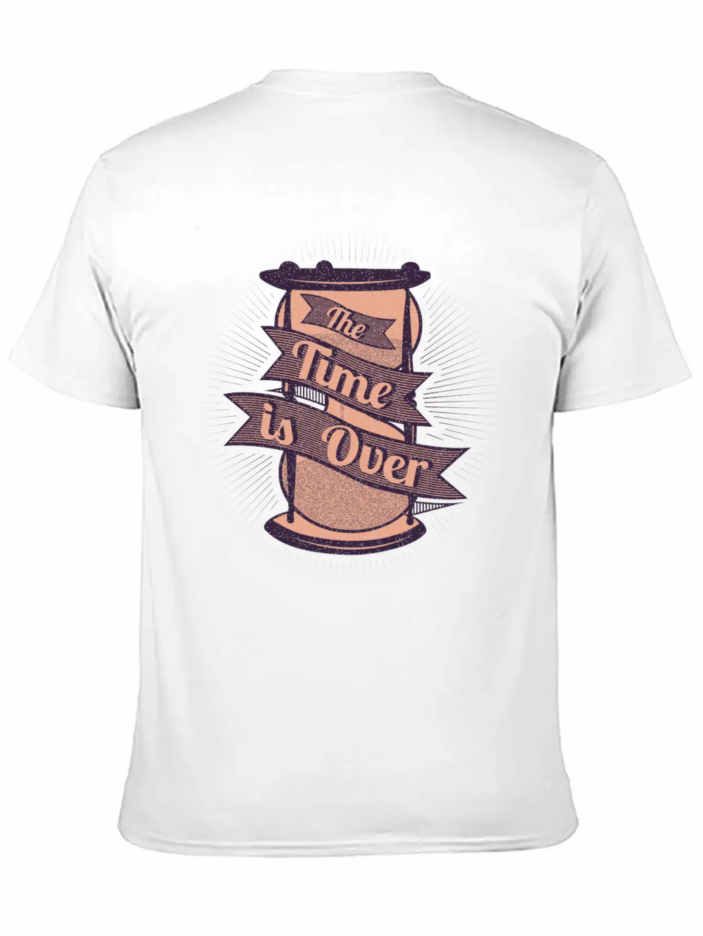 The Timer Is Over Modern Fit Casual T-Shirt – Clean And Versatile Design