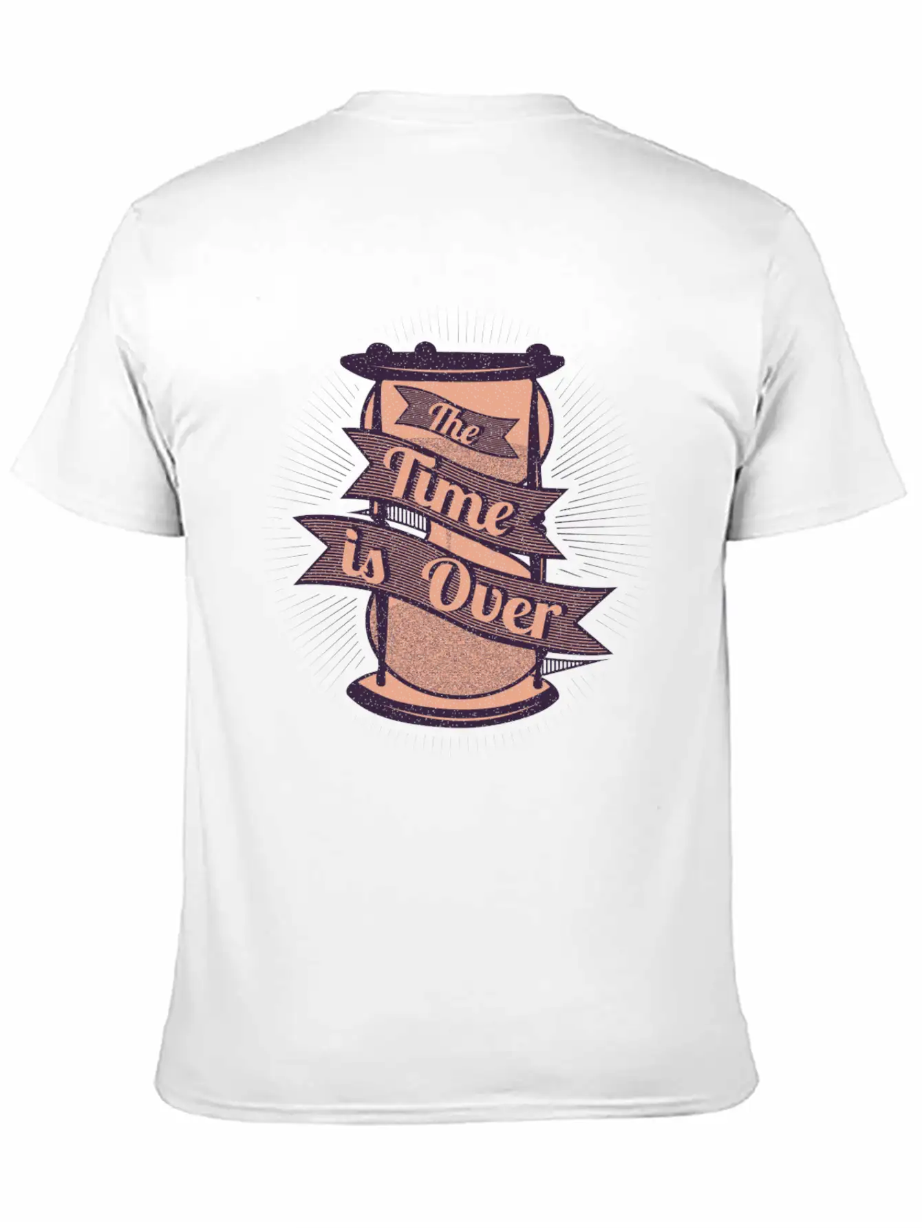The Timer Is Over Modern Fit Casual T-Shirt – Clean And Versatile Design