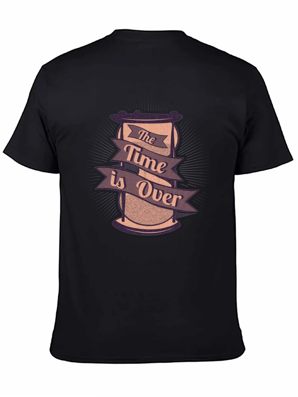 The Timer Is Over Modern Fit Casual T-Shirt – Clean And Versatile Design
