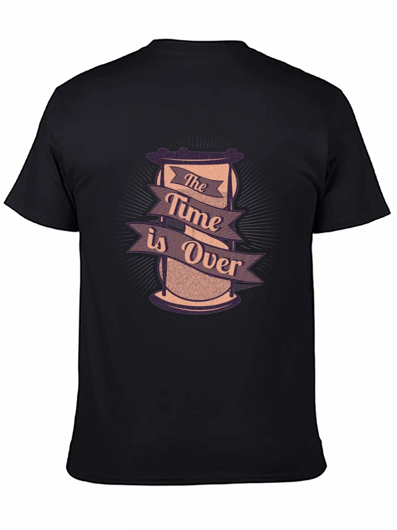The Timer Is Over Modern Fit Casual T-Shirt – Clean And Versatile Design