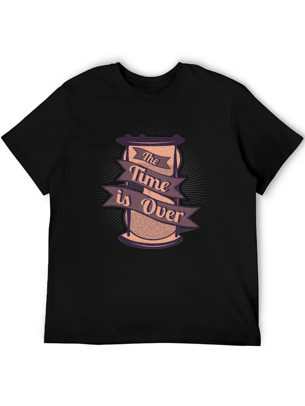 The Timer Is Over Modern Fit Casual T-Shirt – Clean And Versatile Design