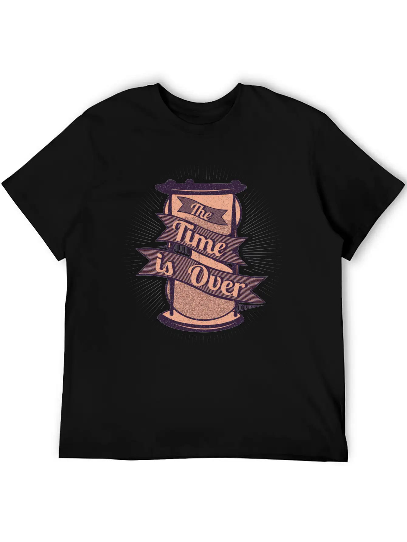 The Timer Is Over Modern Fit Casual T-Shirt – Clean And Versatile Design