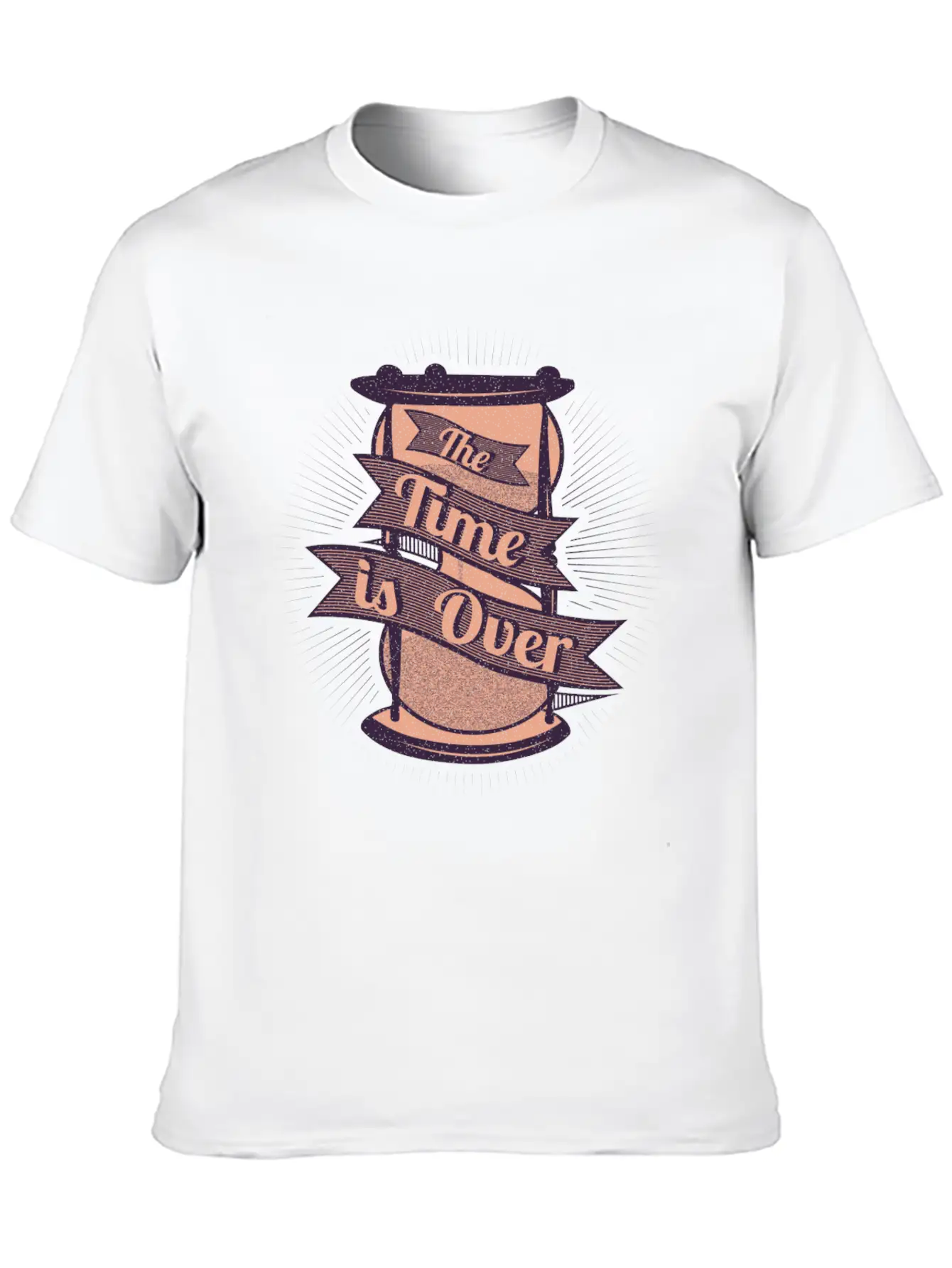 The Timer Is Over Modern Fit Casual T-Shirt – Clean And Versatile Design