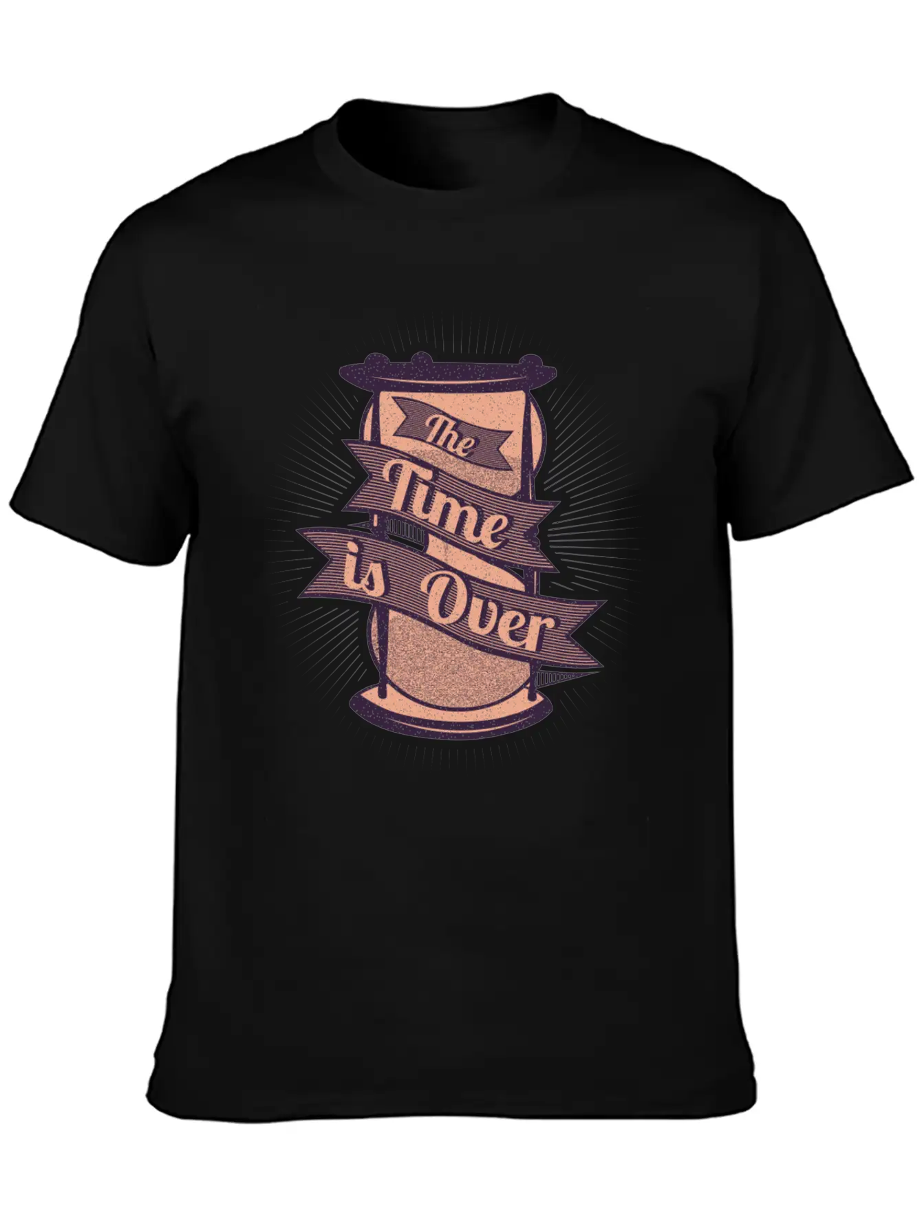 The Timer Is Over Modern Fit Casual T-Shirt – Clean And Versatile Design
