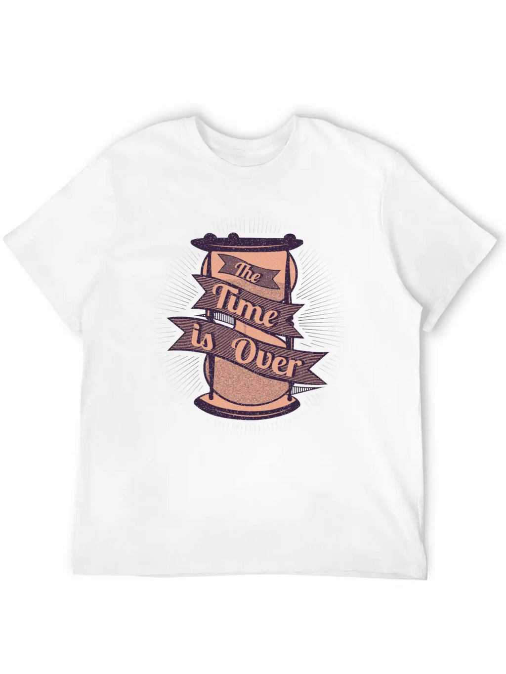 The Timer Is Over Modern Fit Casual T-Shirt – Clean And Versatile Design