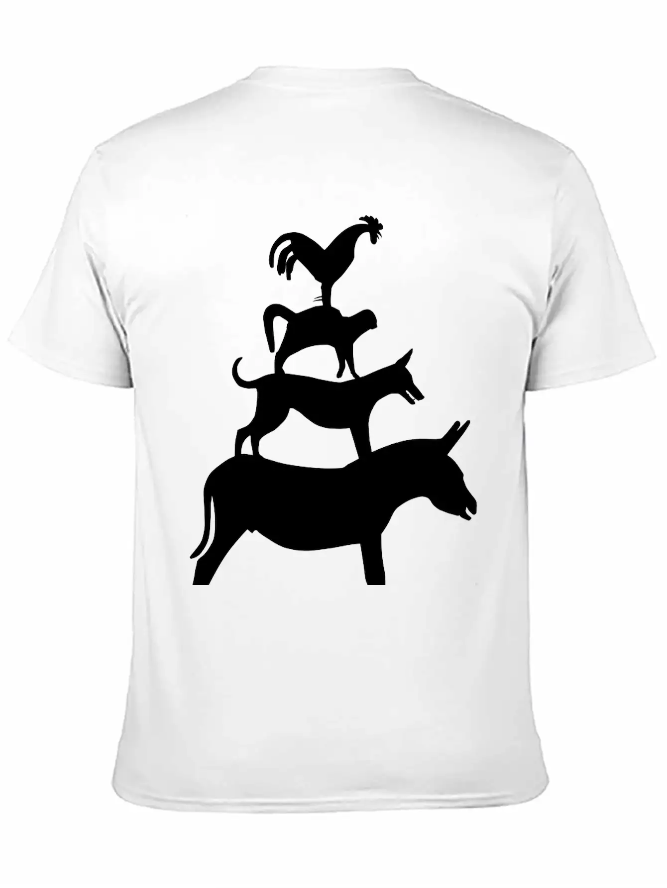 The Town Musicians Of Bremen 2 Essential Cotton Tee For Daily Outfits – Unisex Style