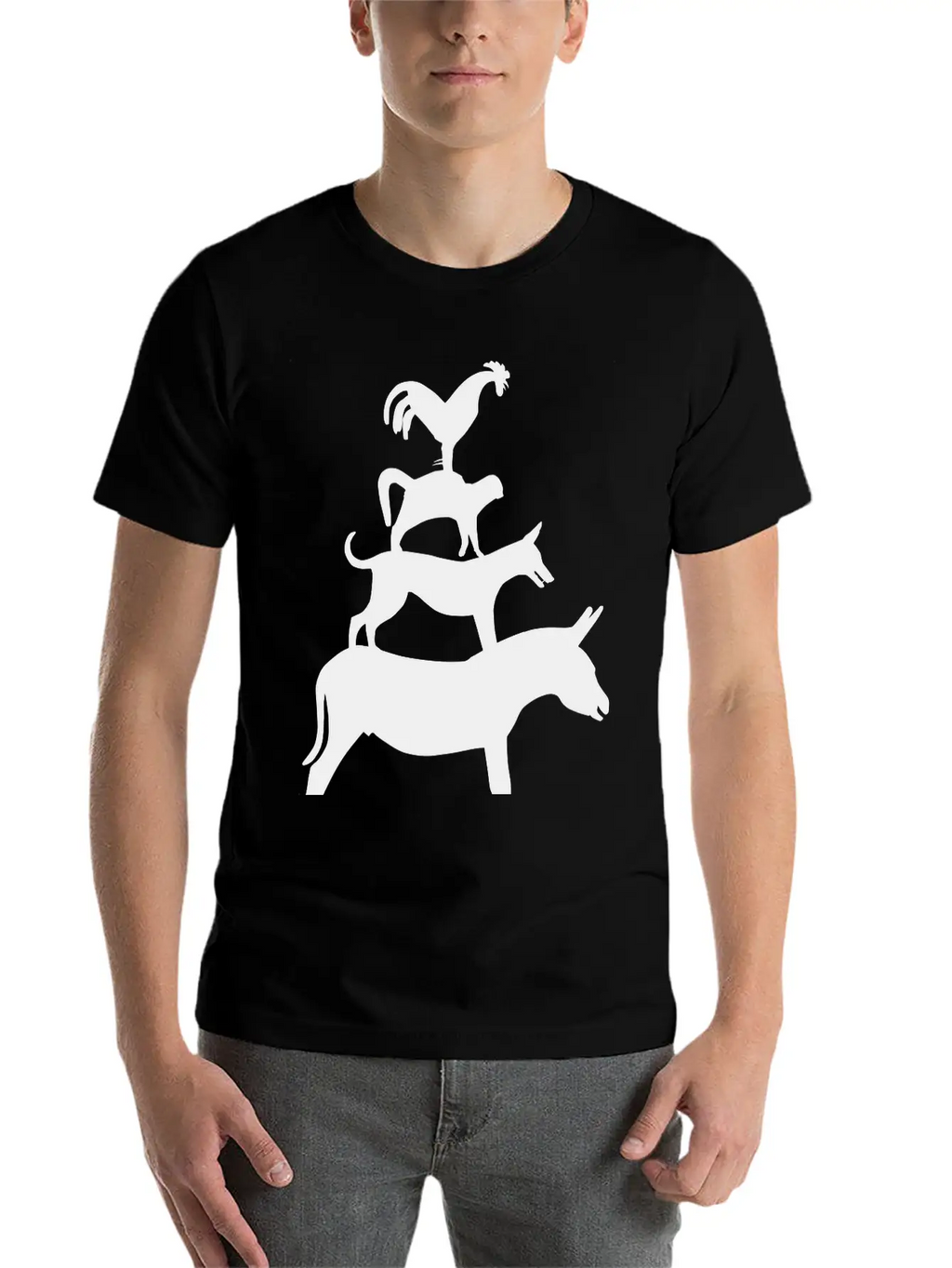 The Town Musicians Of Bremen 2 Essential Cotton Tee For Daily Outfits – Unisex Style