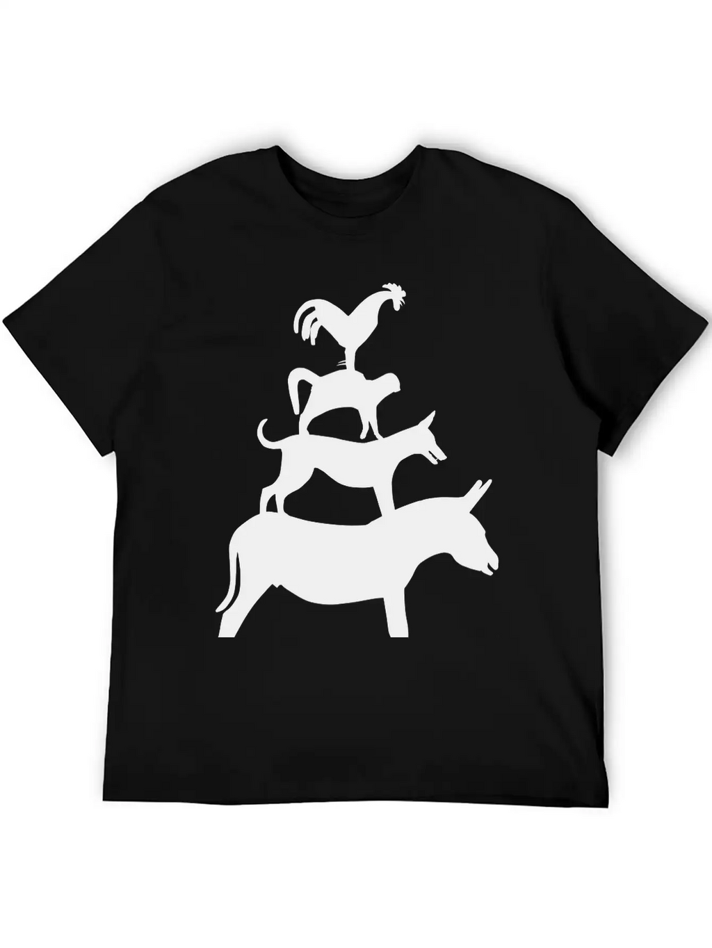 The Town Musicians Of Bremen 2 Essential Cotton Tee For Daily Outfits – Unisex Style