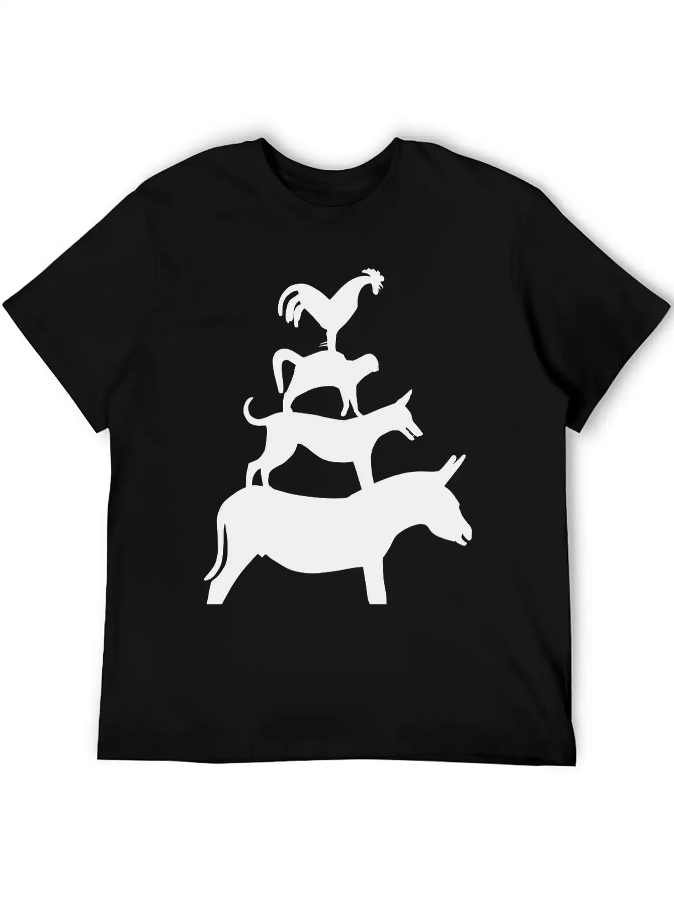 The Town Musicians Of Bremen 2 Essential Cotton Tee For Daily Outfits – Unisex Style