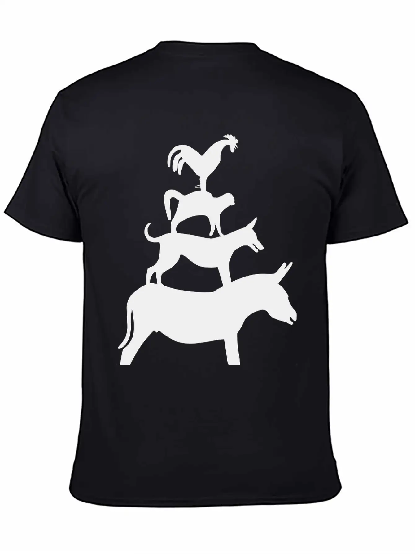The Town Musicians Of Bremen 2 Essential Cotton Tee For Daily Outfits – Unisex Style