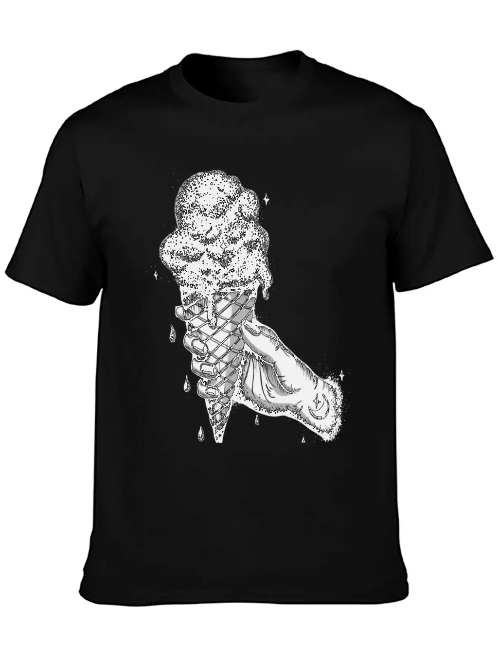 The Universe In An Ice Cream Cone Stylish Everyday T-Shirt – Unisex Basic Cotton Tee