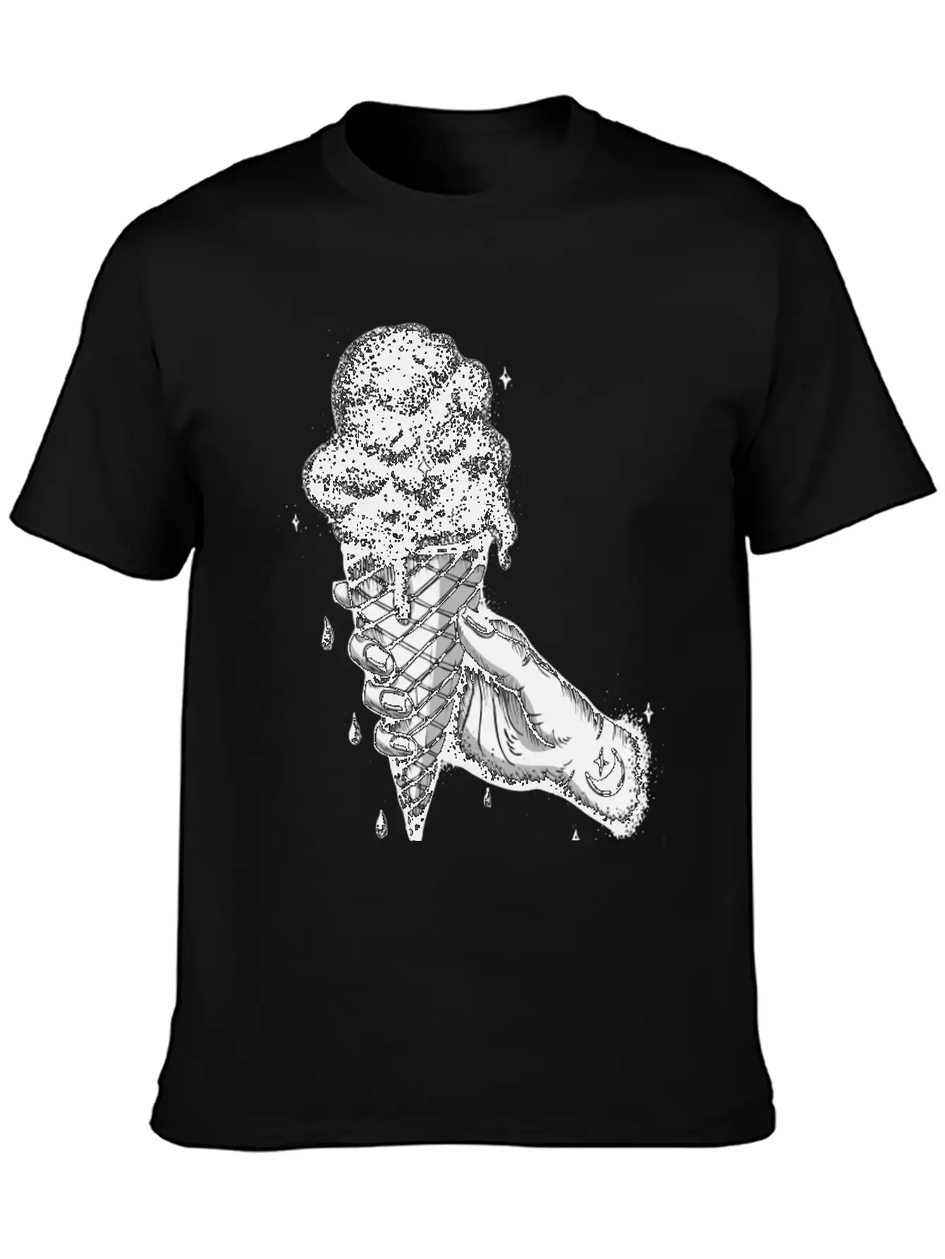 The Universe In An Ice Cream Cone Stylish Everyday T-Shirt – Unisex Basic Cotton Tee