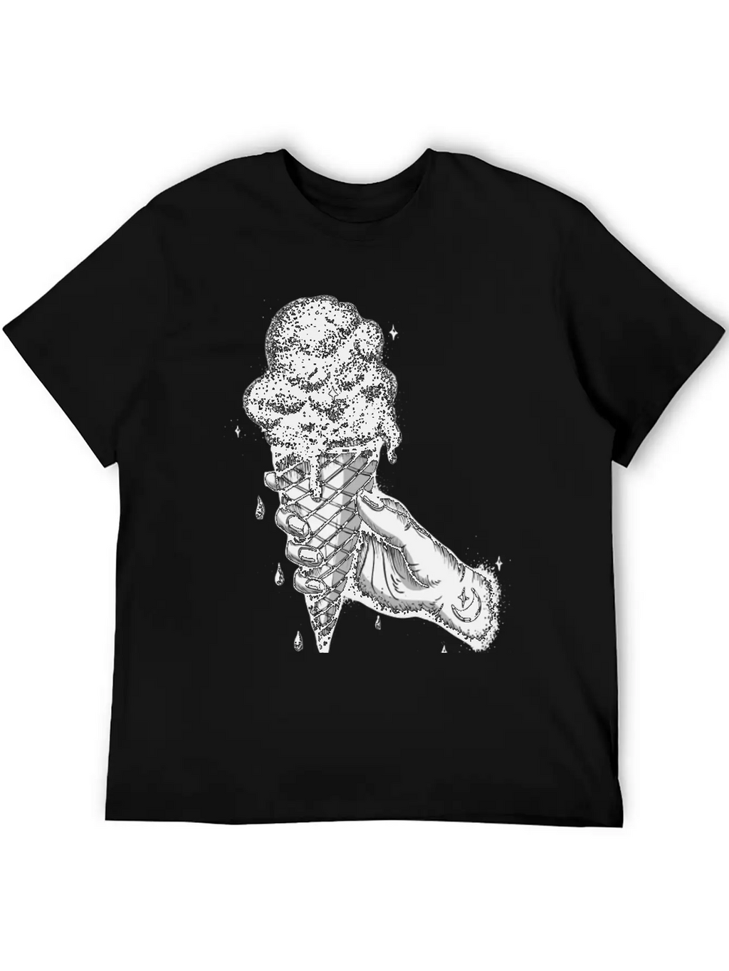 The Universe In An Ice Cream Cone Stylish Everyday T-Shirt – Unisex Basic Cotton Tee