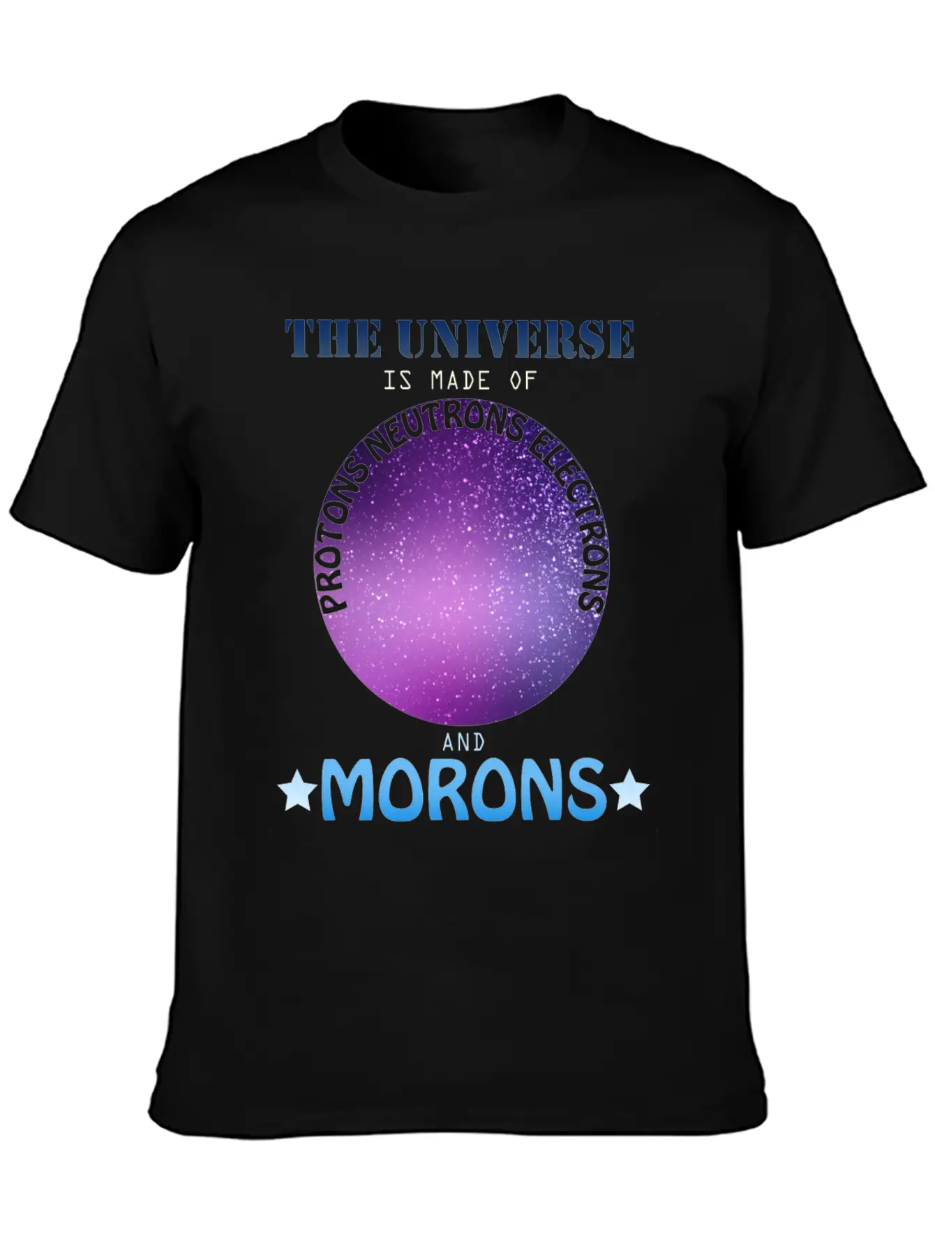 The Universe Is Made Essential Cotton Tee For Daily Outfits – Unisex Style