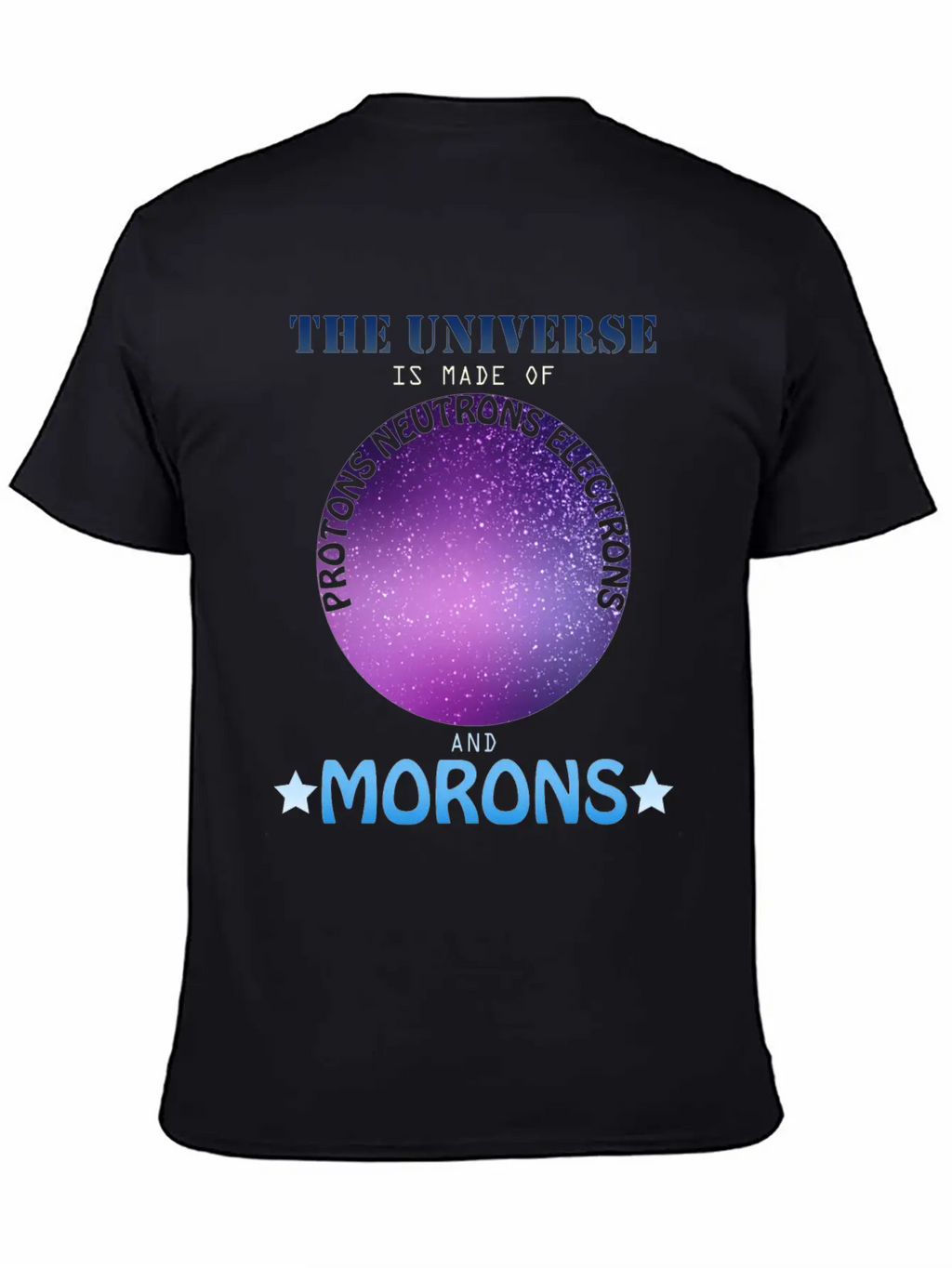 The Universe Is Made Essential Cotton Tee For Daily Outfits – Unisex Style