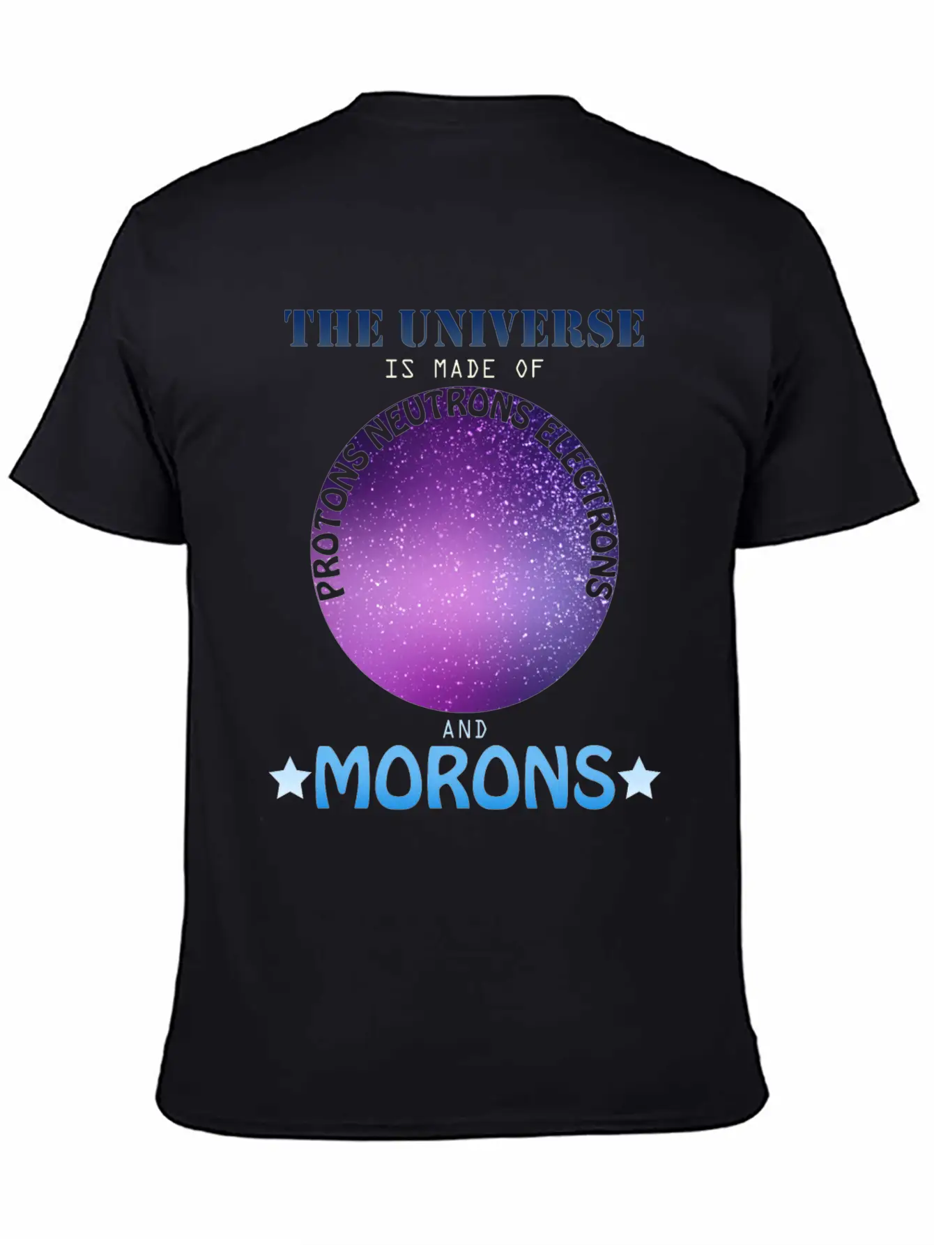 The Universe Is Made Essential Cotton Tee For Daily Outfits – Unisex Style