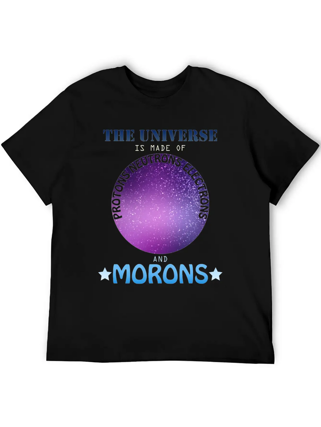 The Universe Is Made Essential Cotton Tee For Daily Outfits – Unisex Style