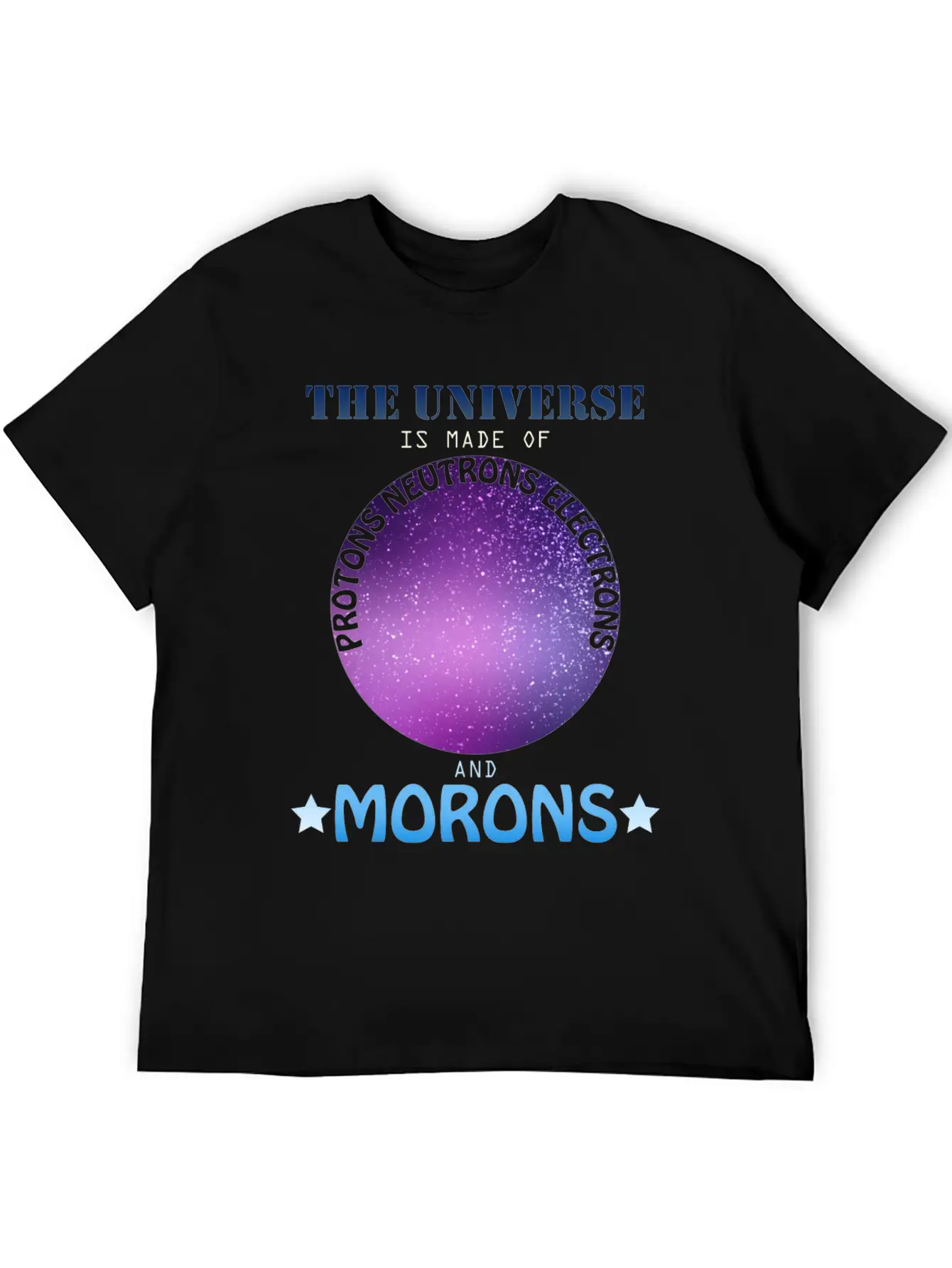 The Universe Is Made Essential Cotton Tee For Daily Outfits – Unisex Style