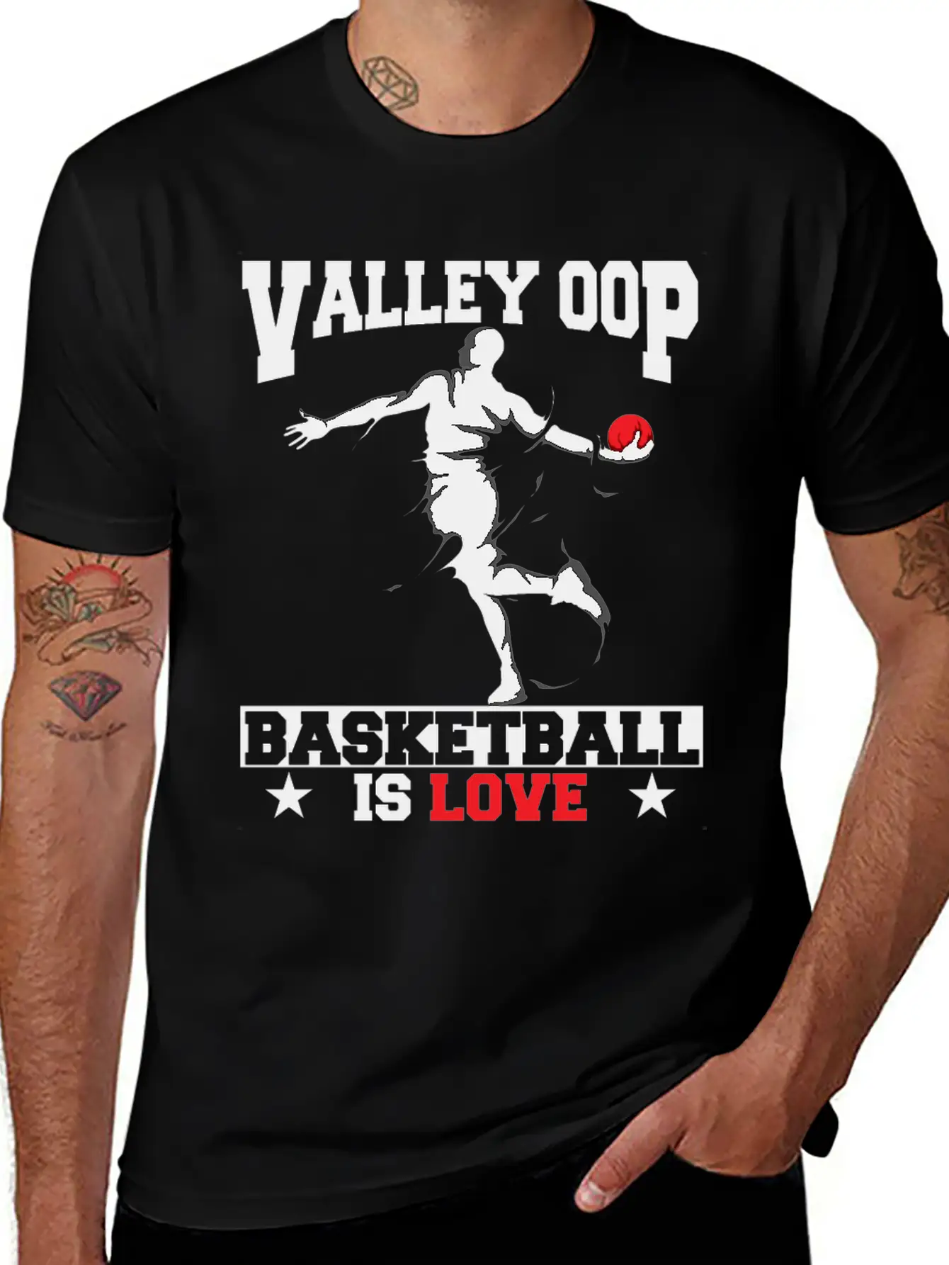 The Valley Oop Phoenix Basketball Retro Sunset Classic Cotton Tee – Unisex Comfort For Any Season