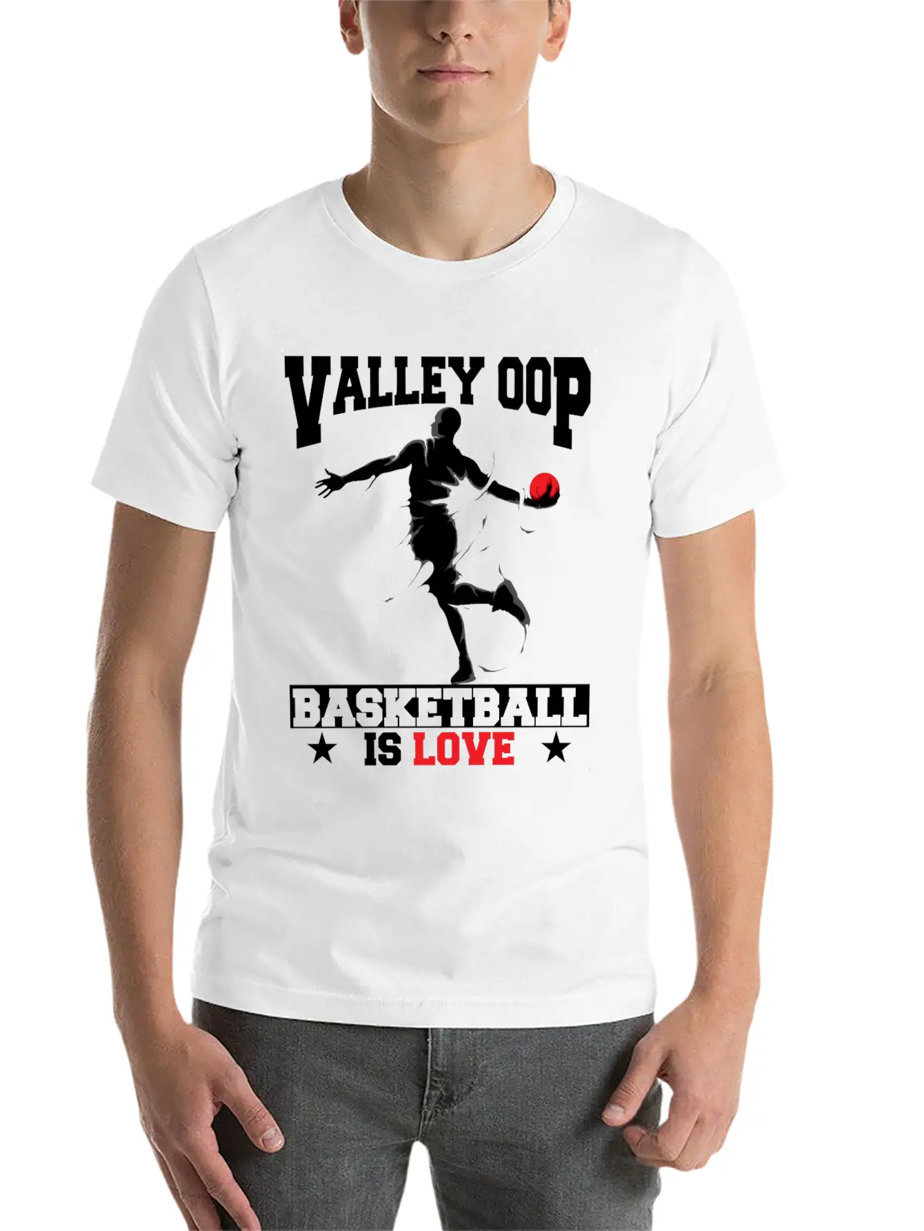 The Valley Oop Phoenix Basketball Retro Sunset Classic Cotton Tee – Unisex Comfort For Any Season
