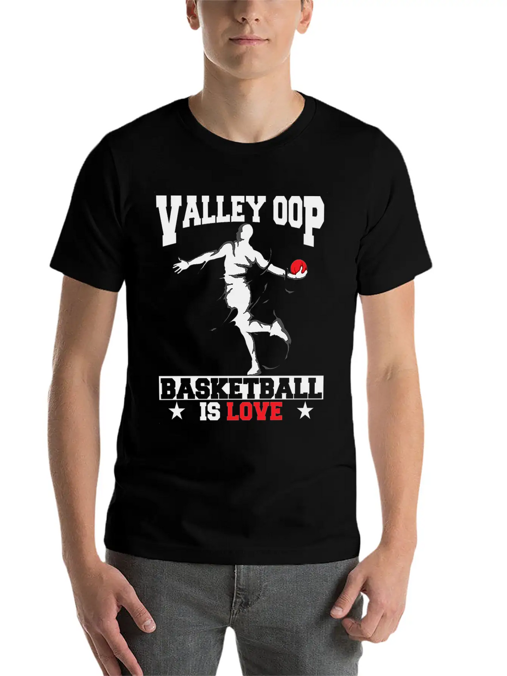 The Valley Oop Phoenix Basketball Retro Sunset Classic Cotton Tee – Unisex Comfort For Any Season