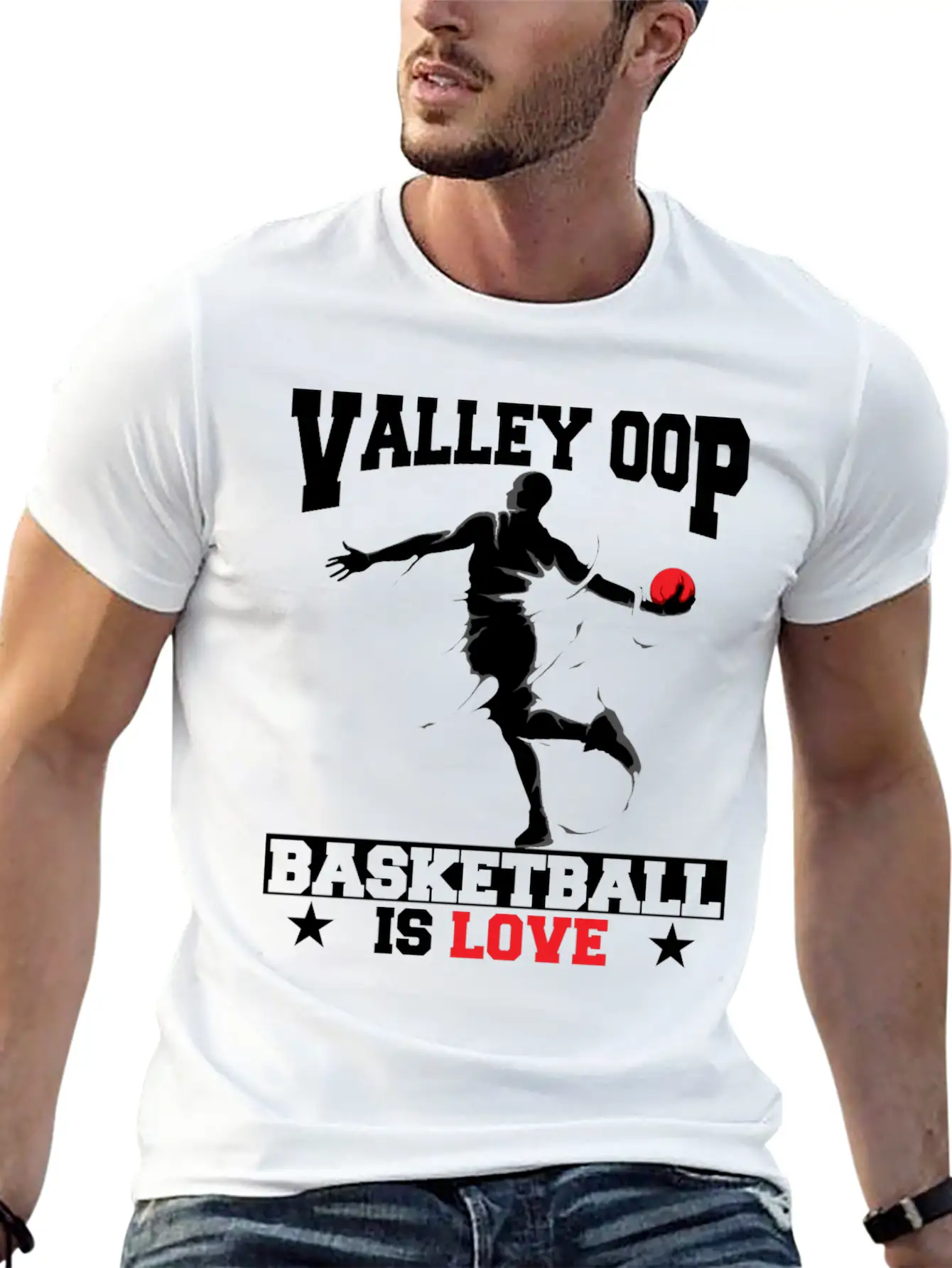 The Valley Oop Phoenix Basketball Retro Sunset Classic Cotton Tee – Unisex Comfort For Any Season