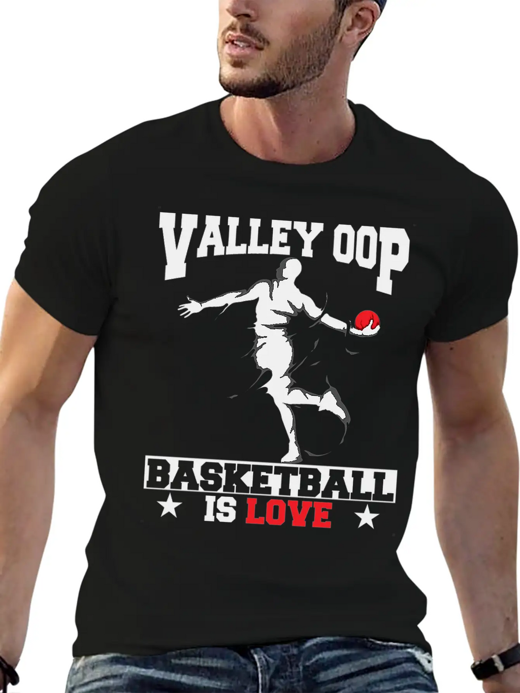 The Valley Oop Phoenix Basketball Retro Sunset Classic Cotton Tee – Unisex Comfort For Any Season