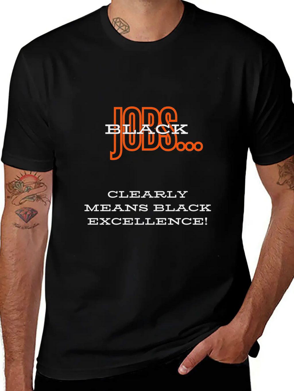 The Victorious Shop JOBS Breathable Soft Cotton T-Shirt – Timeless Casual Look