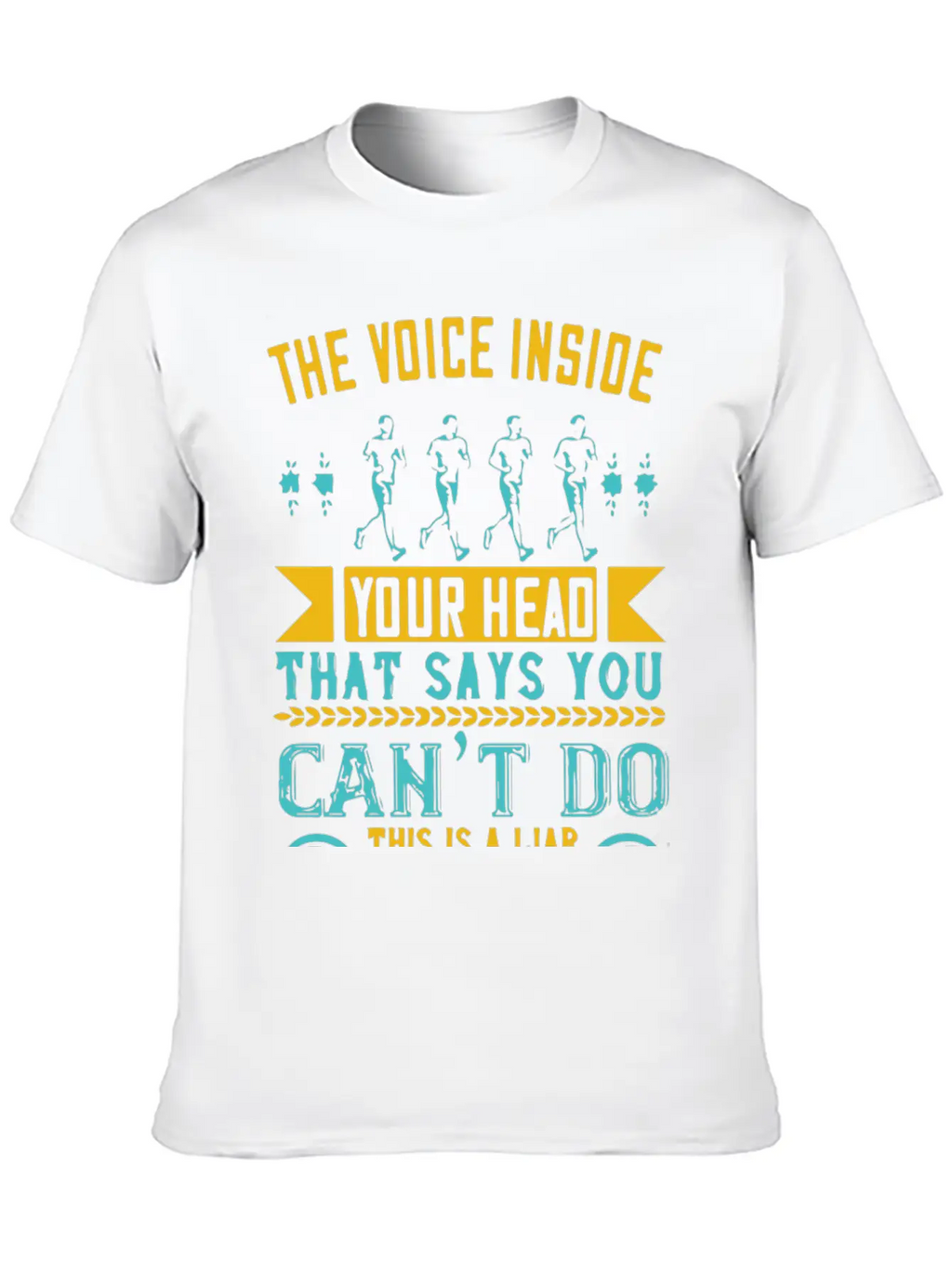 The Voice Inside Your Head Basic Graphic T-Shirt – Daily Comfort In Soft Cotton
