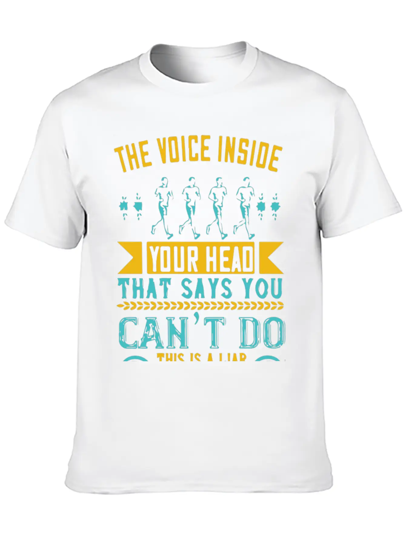 The Voice Inside Your Head Basic Graphic T-Shirt – Daily Comfort In Soft Cotton